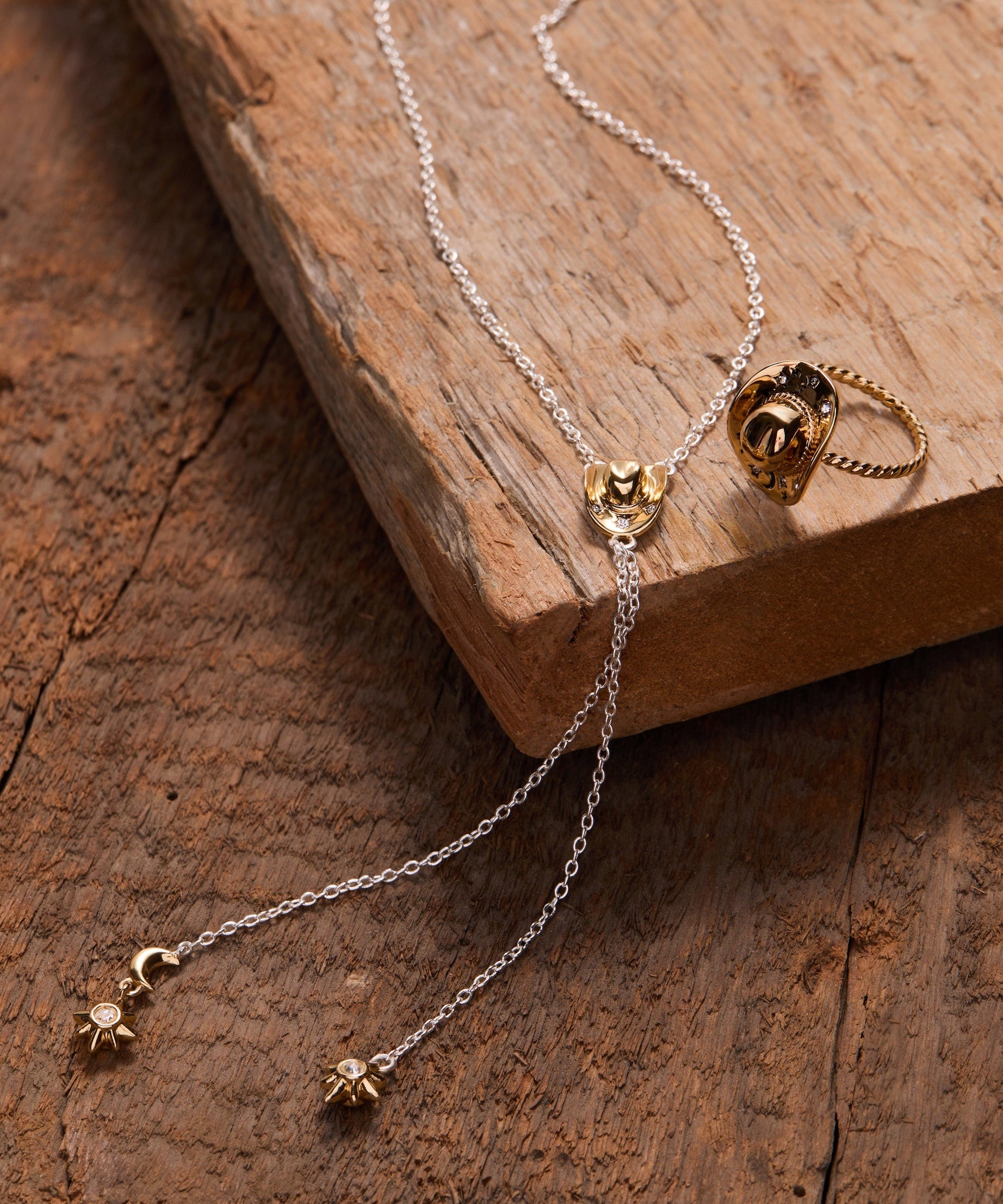 Cosmic Cowgirl Y Necklace