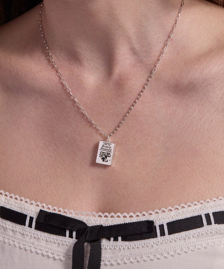 BEETLEJUICE™ 'Handbook for the Recently Deceased' Pendant Necklace
