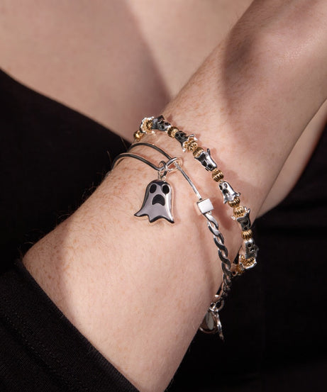 Ghost Beaded Bangle