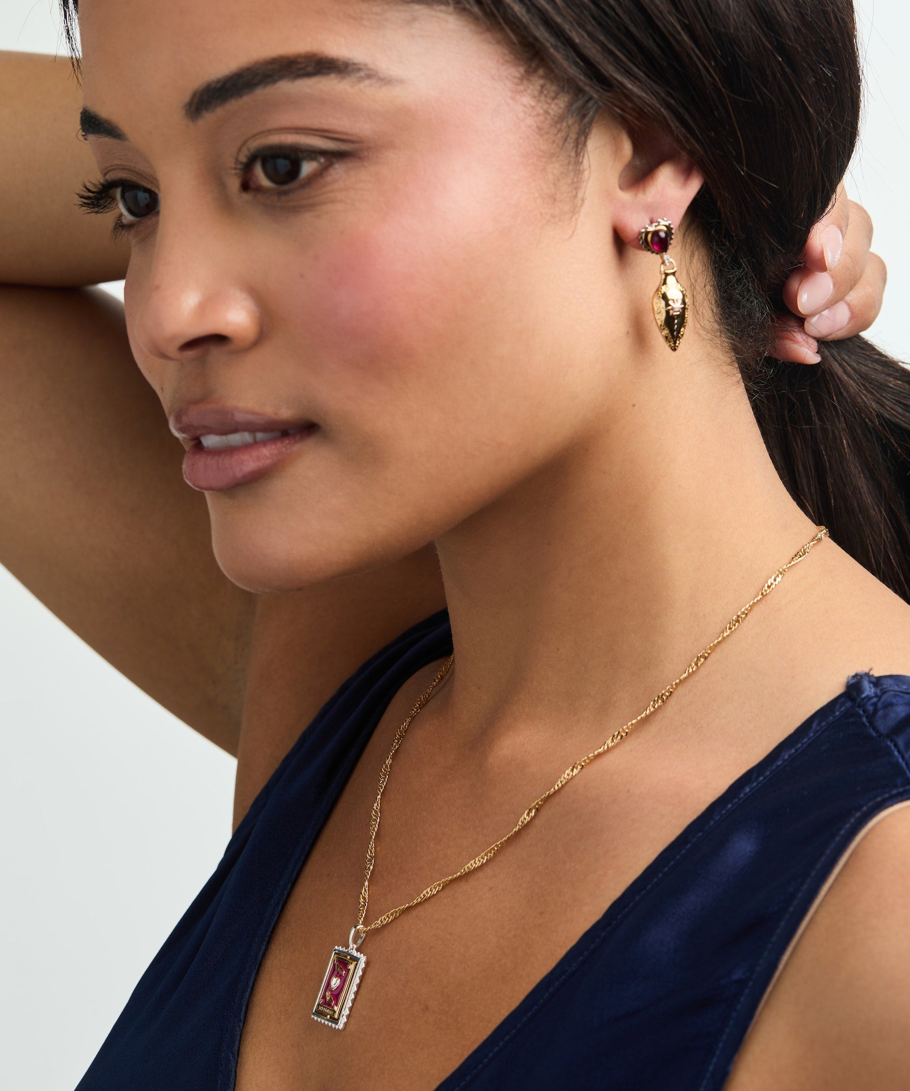 Moon Magic Potion Bottle Drop Earring