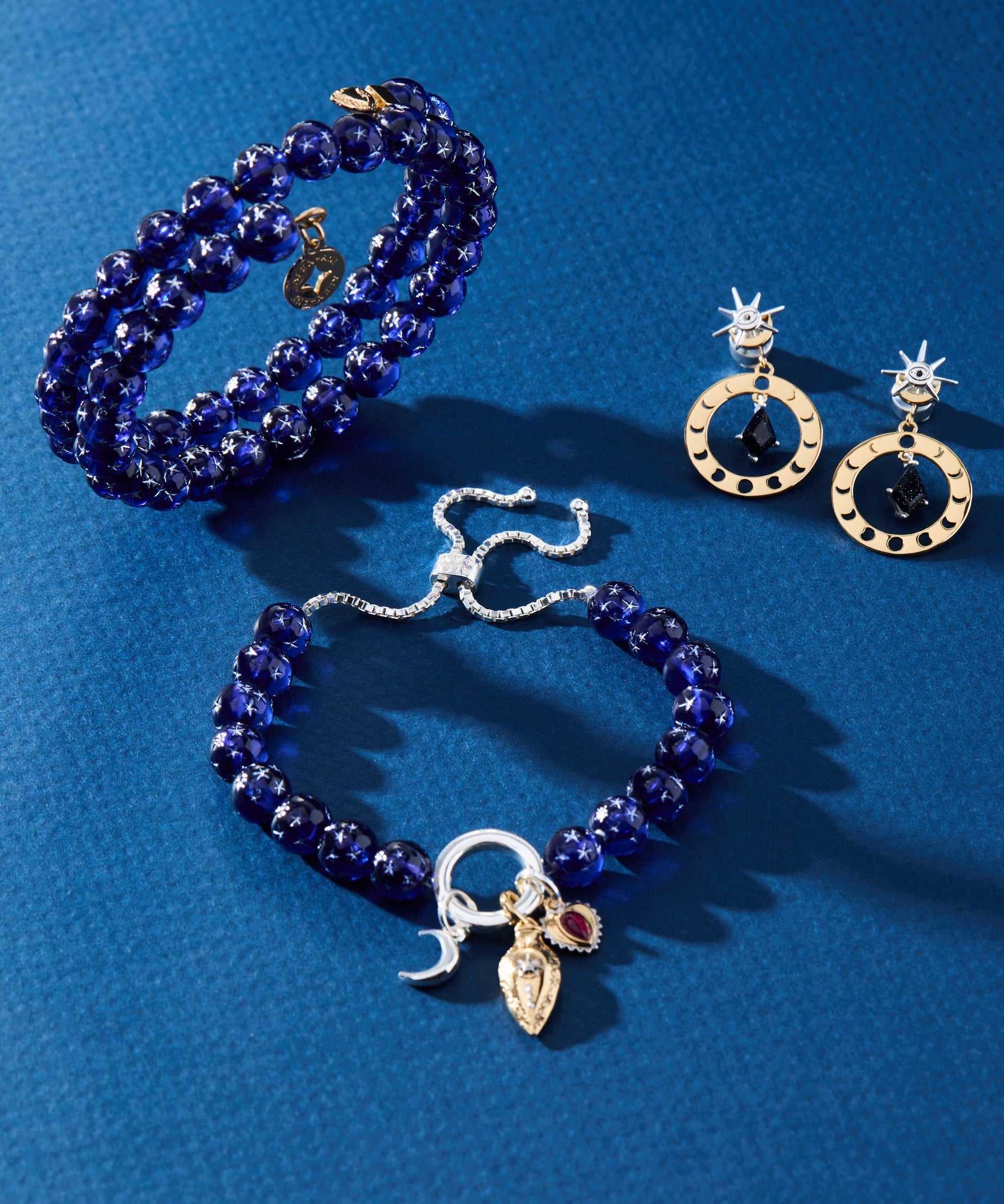 Moon Magic Beaded Wrap Bracelet