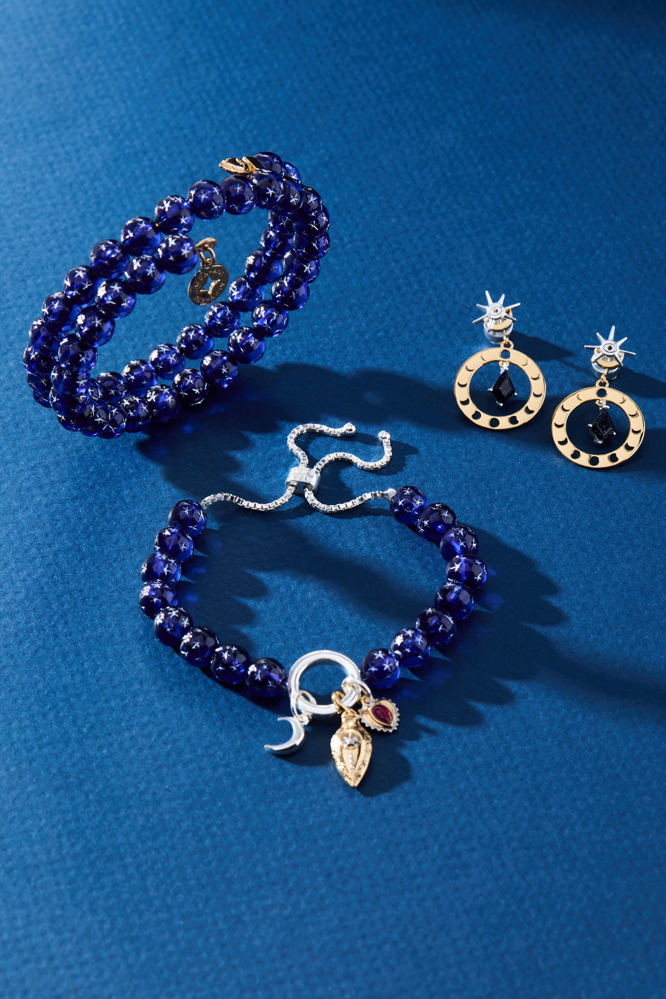 Moon Magic Beaded Wrap Bracelet