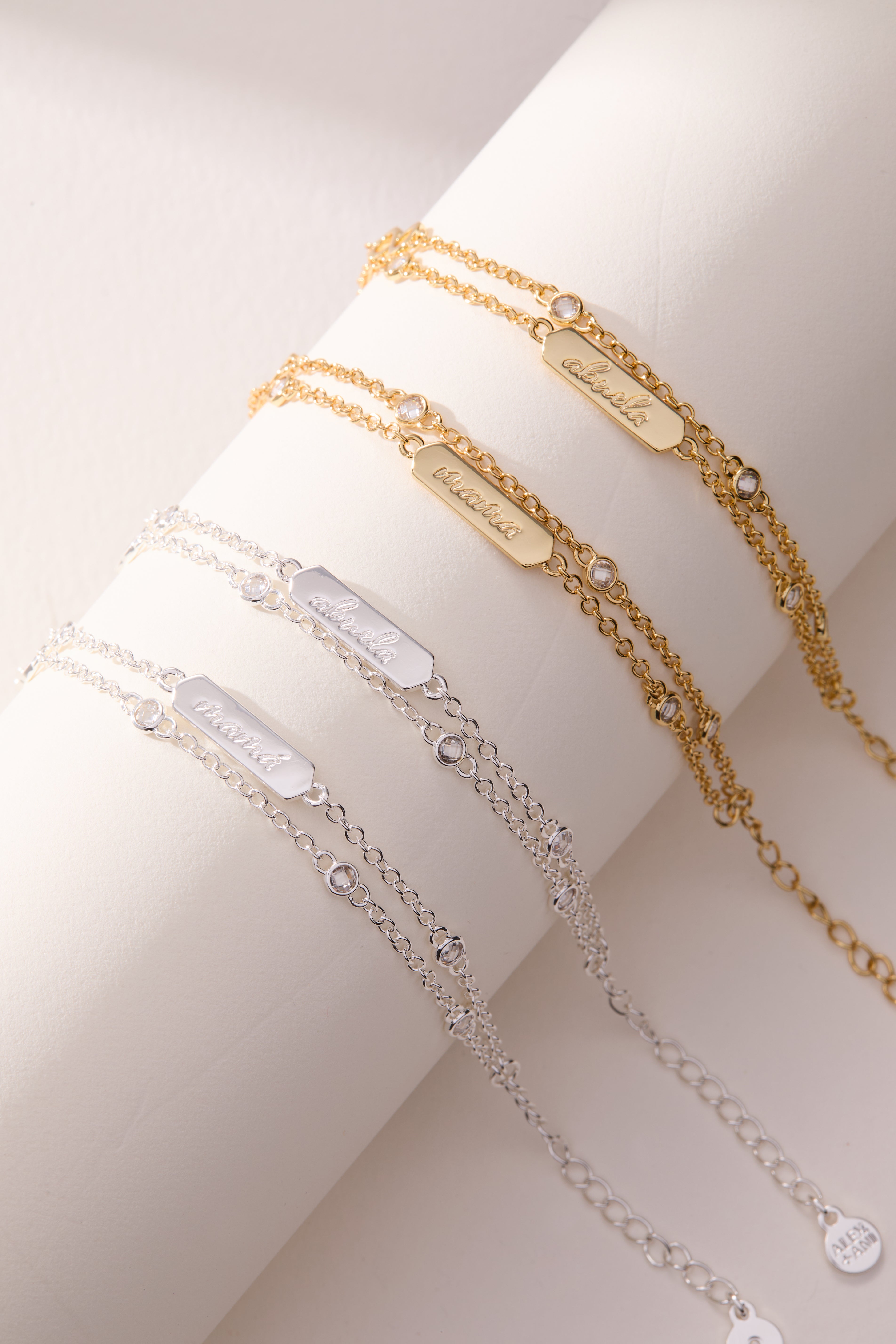Abuela Infinity Chain Double Strand Bracelet