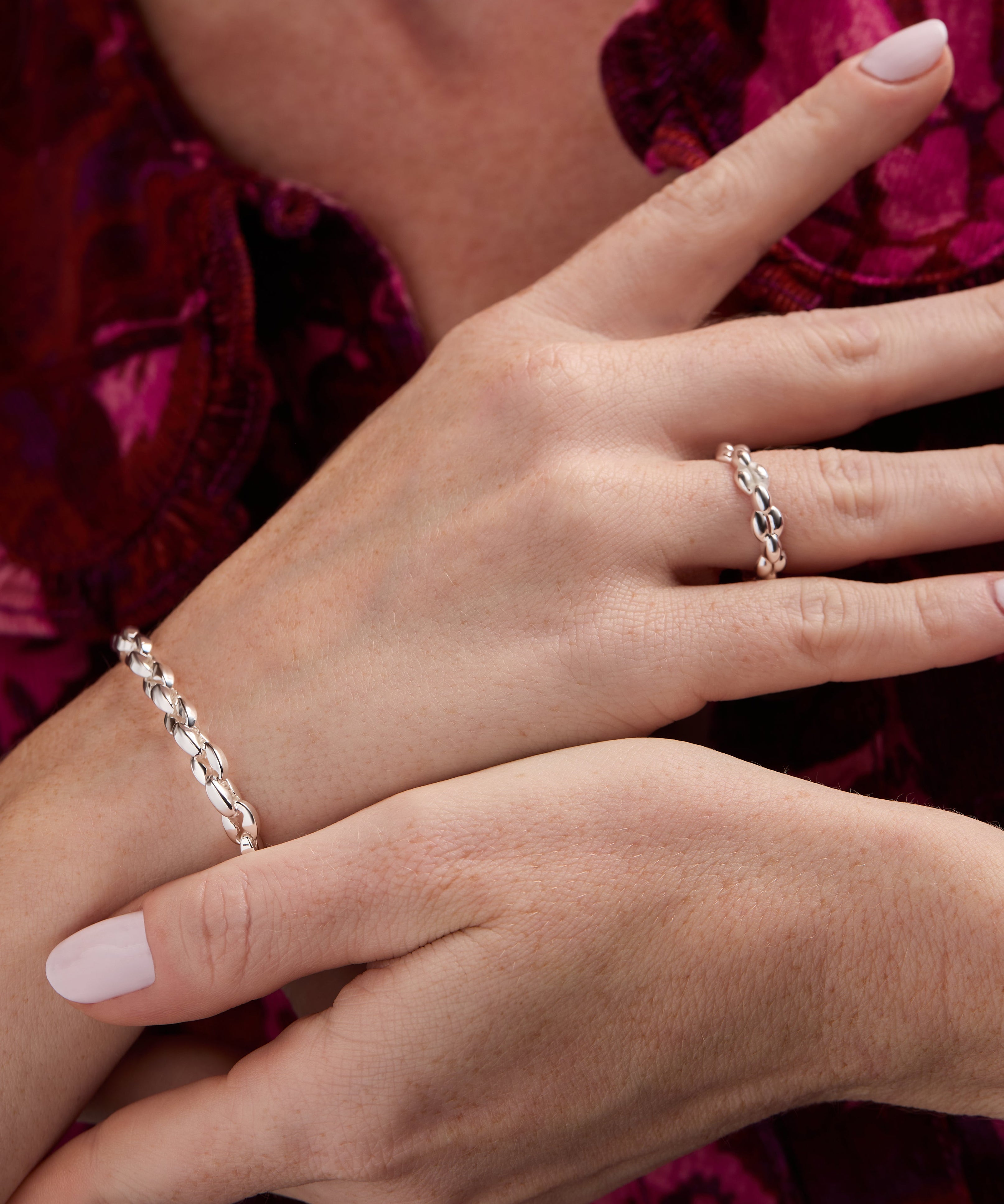 Puffy Rope Chain Bracelet
