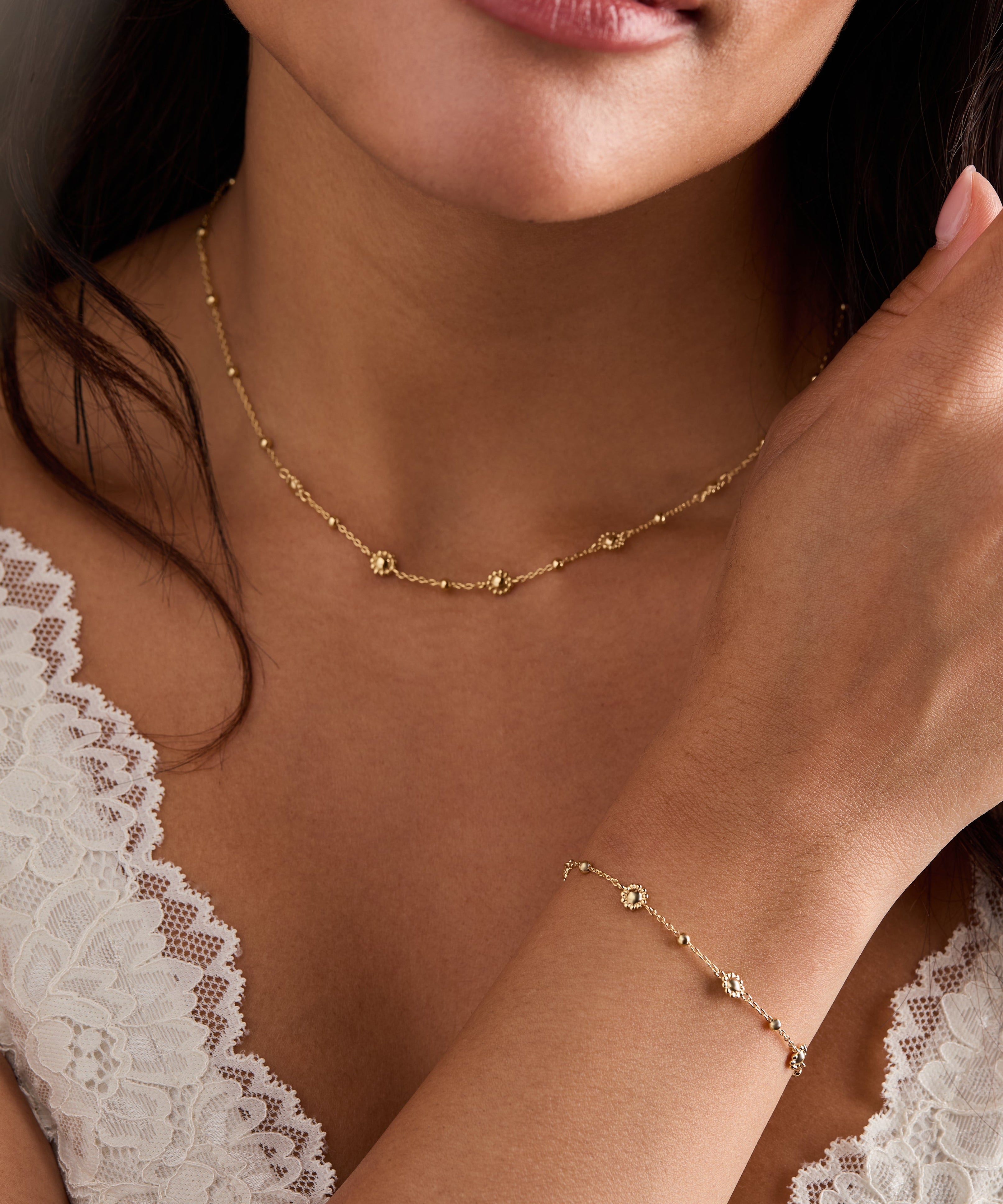 Floret Chain Necklace
