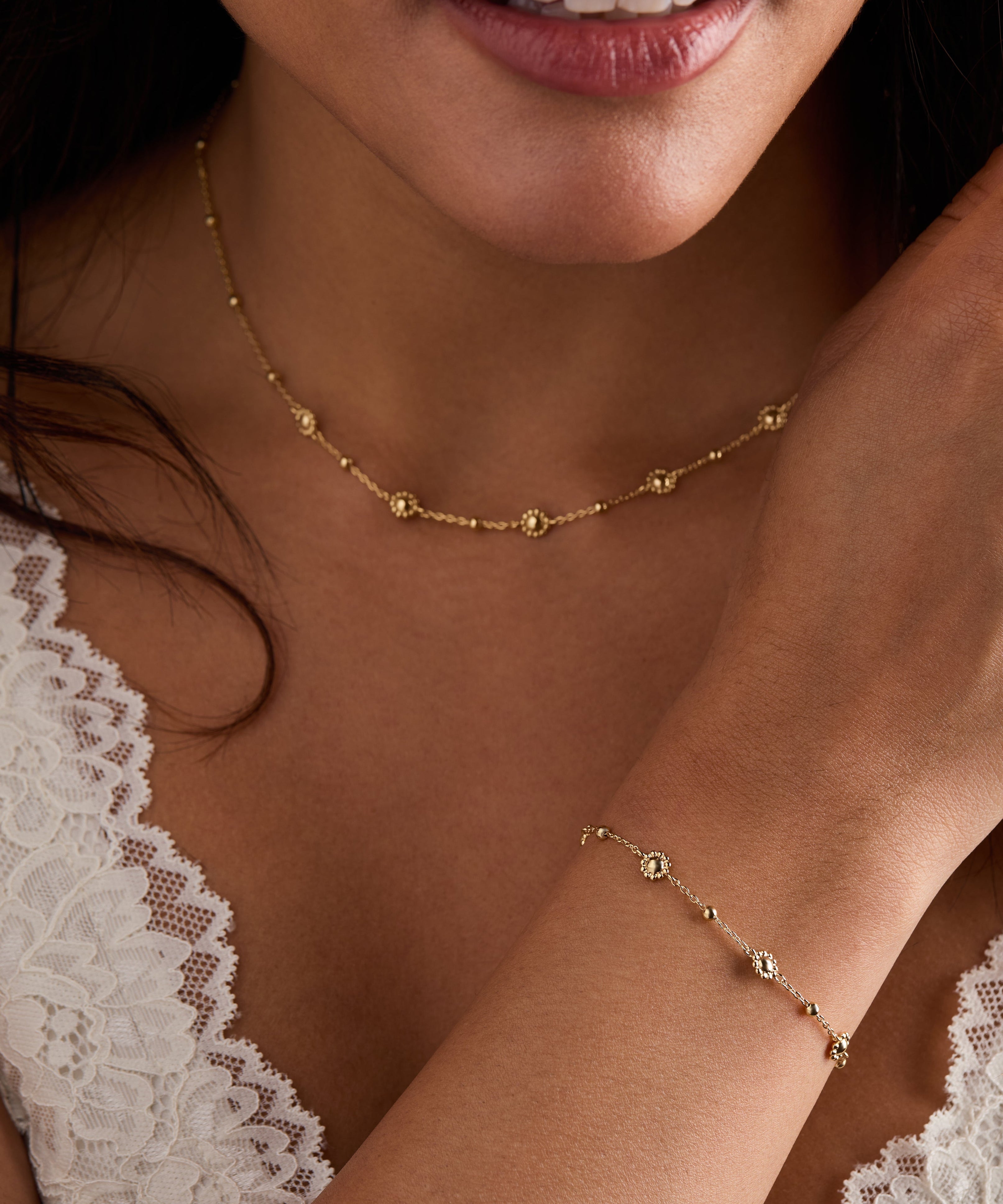 Floret Chain Necklace