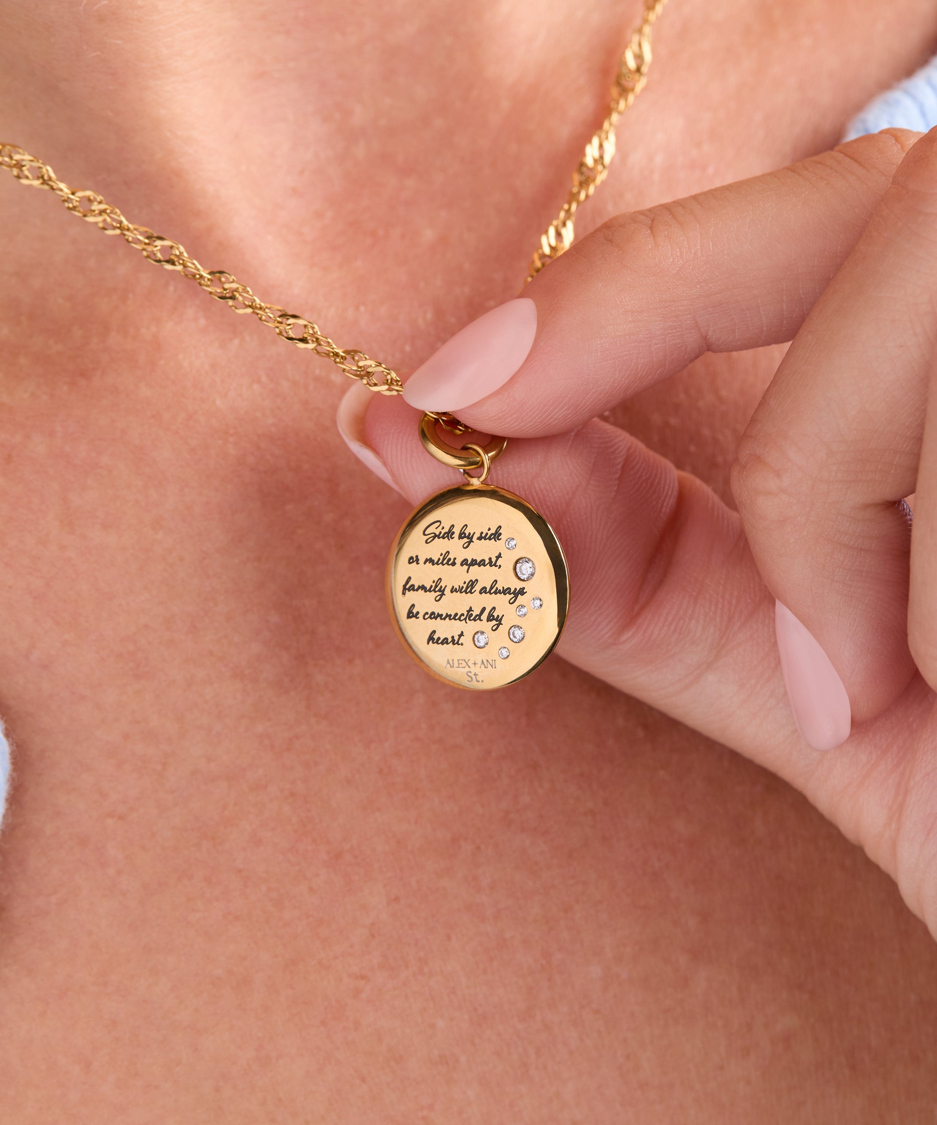 Grandma Hummingbird Disc Charm