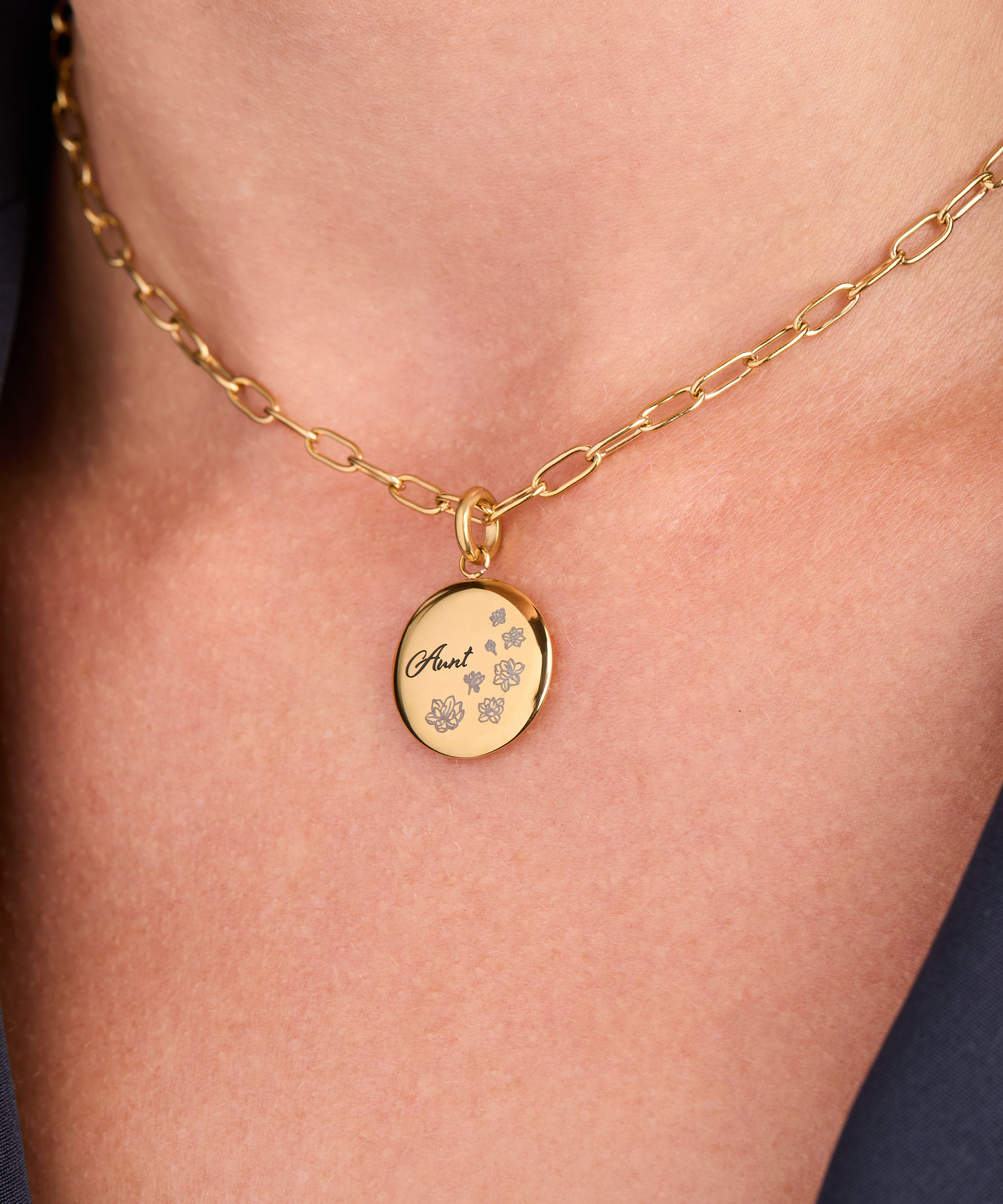 Paperclip Charm & Layering Necklace