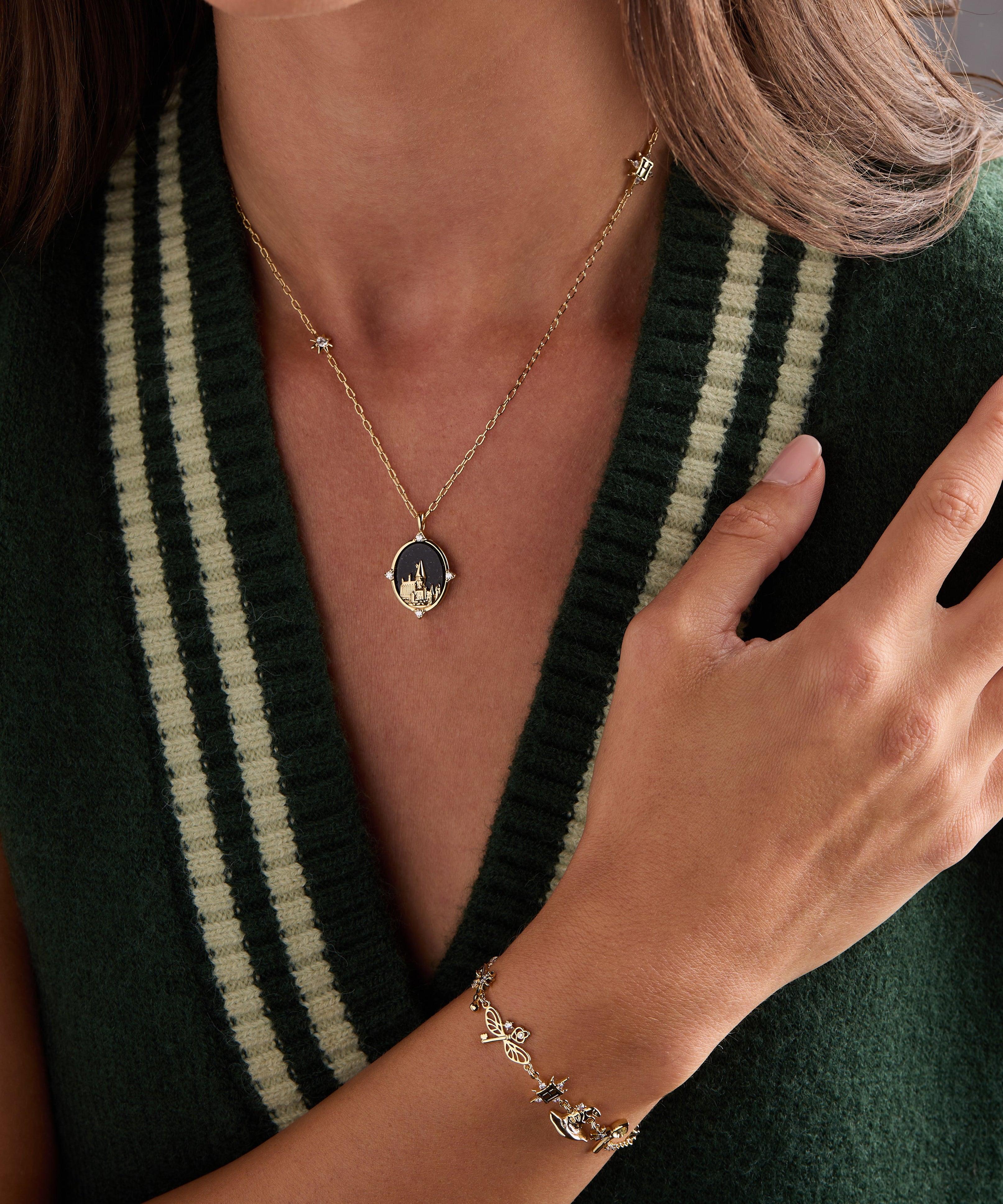Harry Potter™ Hogwarts Pendant Necklace