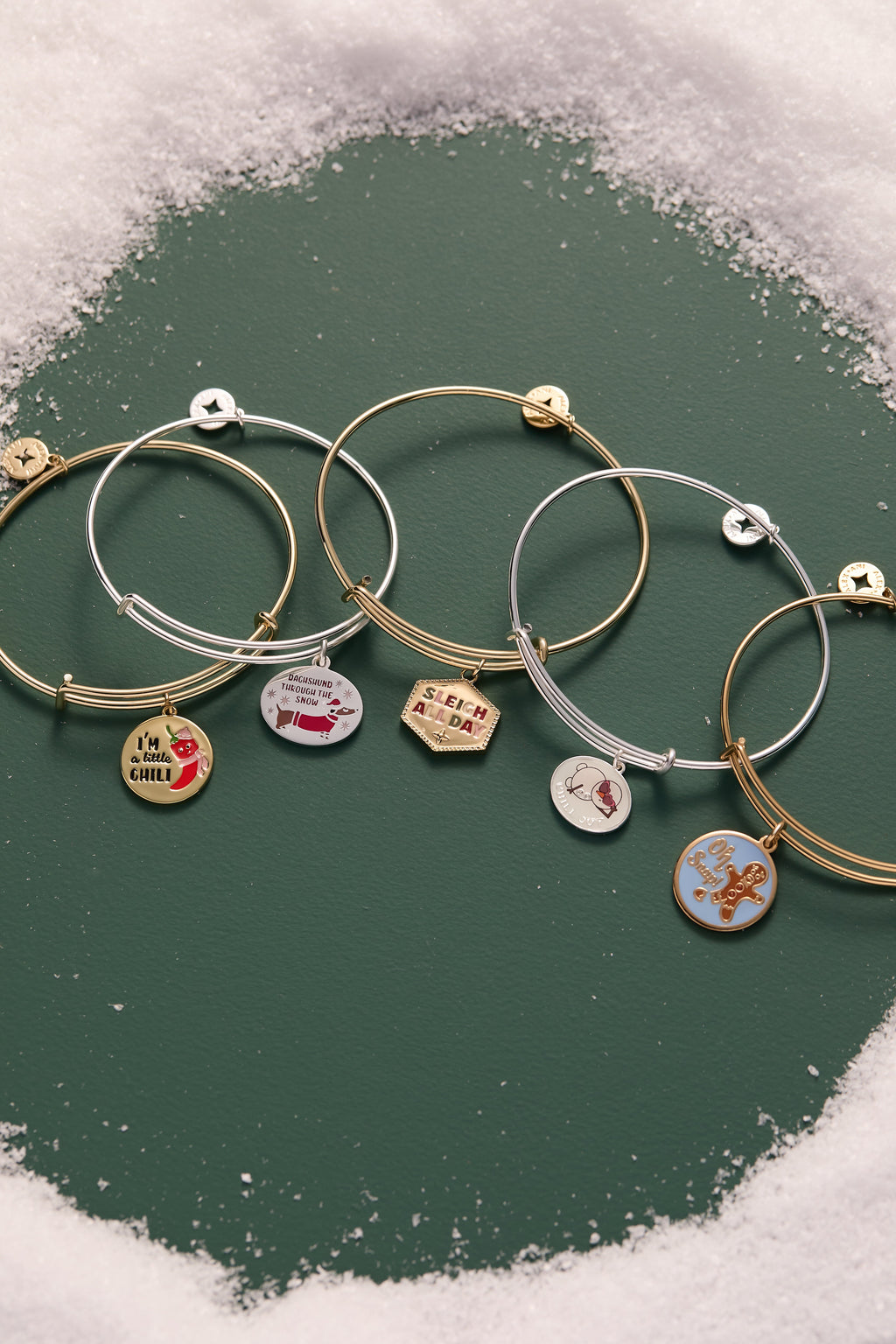 ‘I’m a Little Chili’ Charm Bangle
