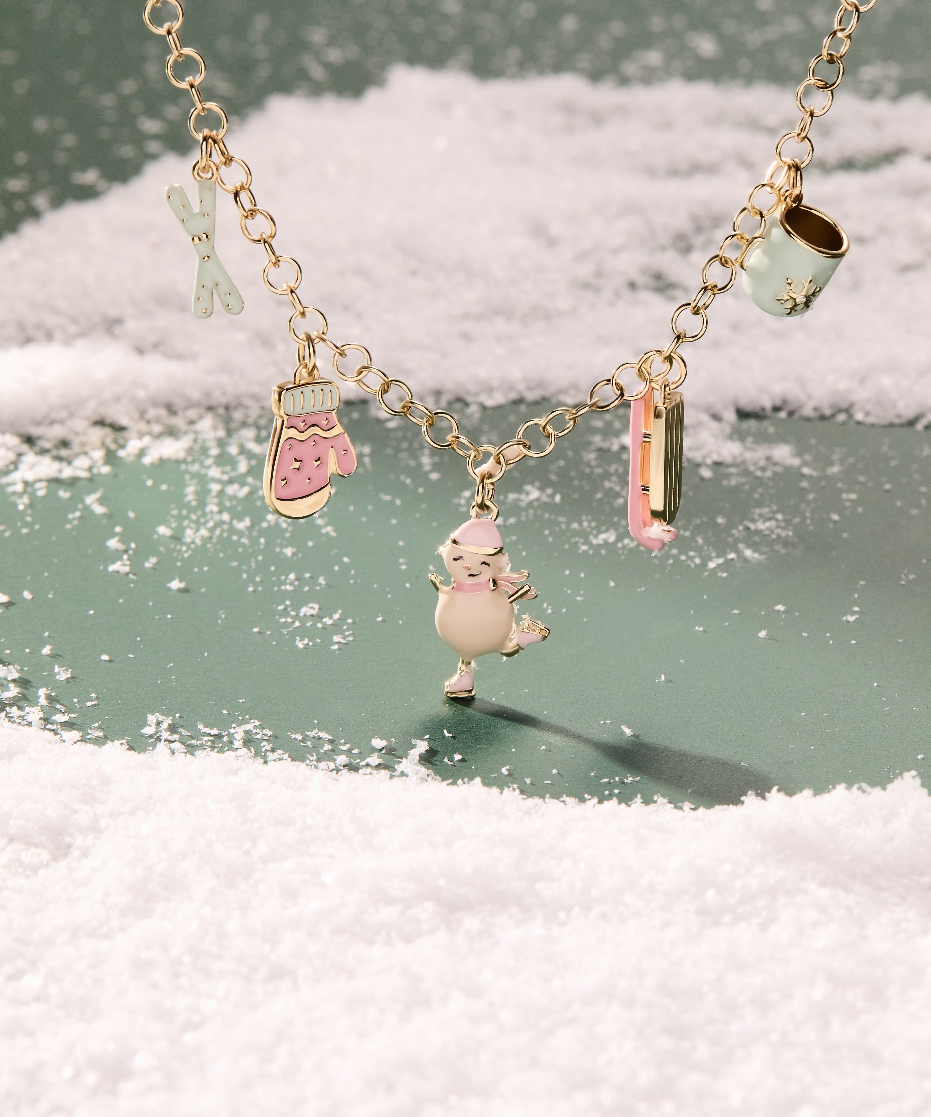 Winter Wonderland Multi Charm Necklace