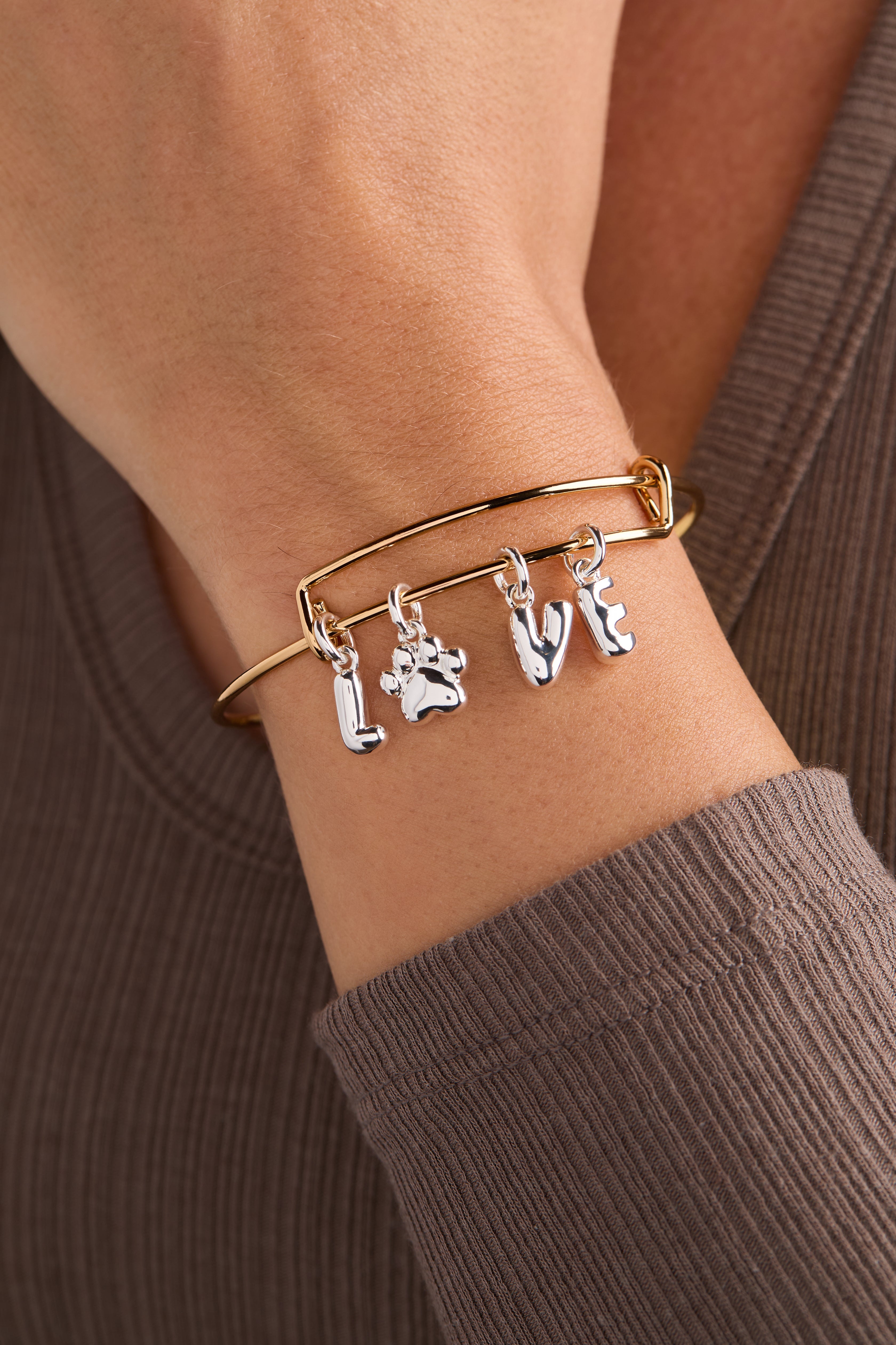 Pet Love Multi Charm Bangle