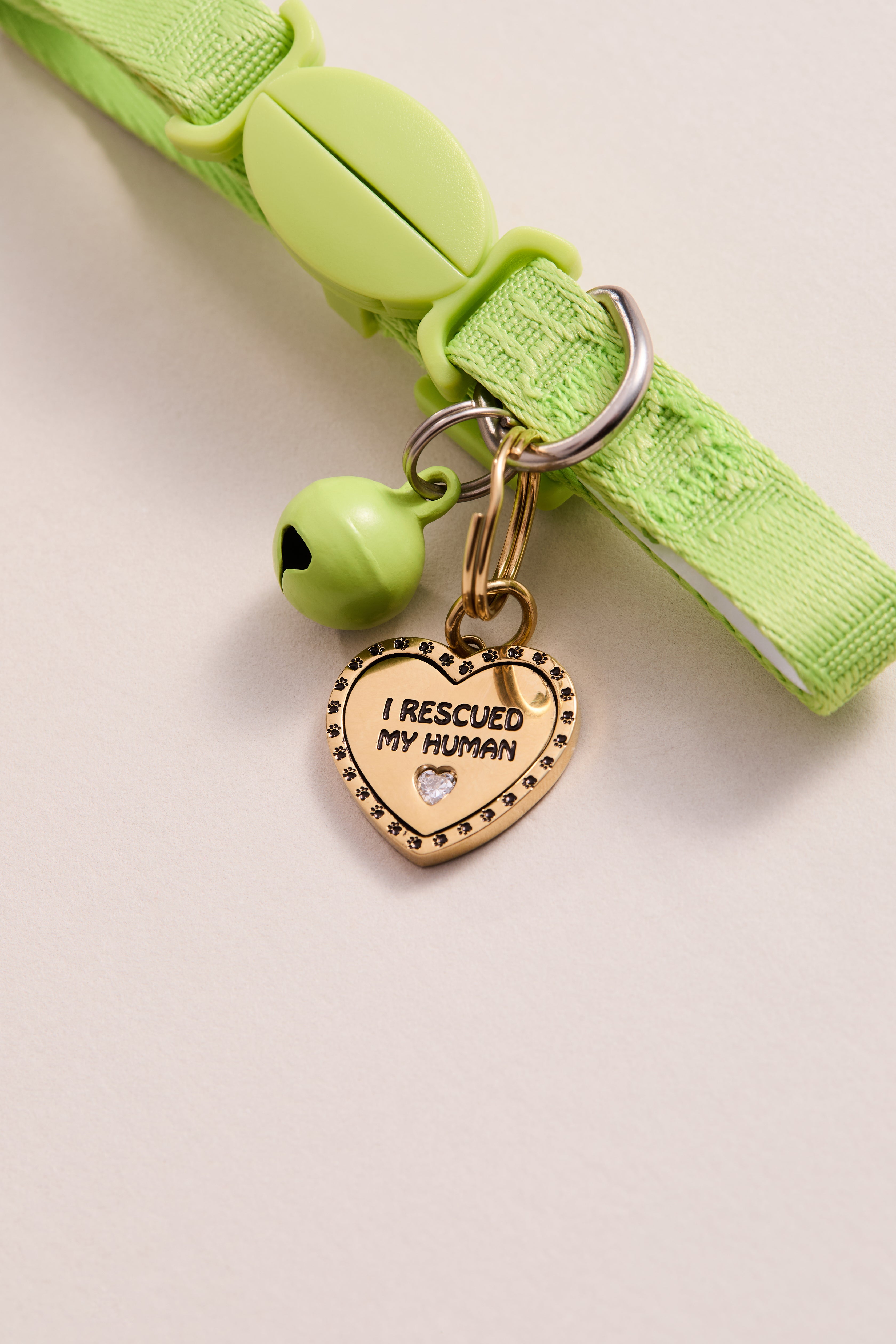'I Love My Dog' Bangle & Pet Collar Charm Set of 2
