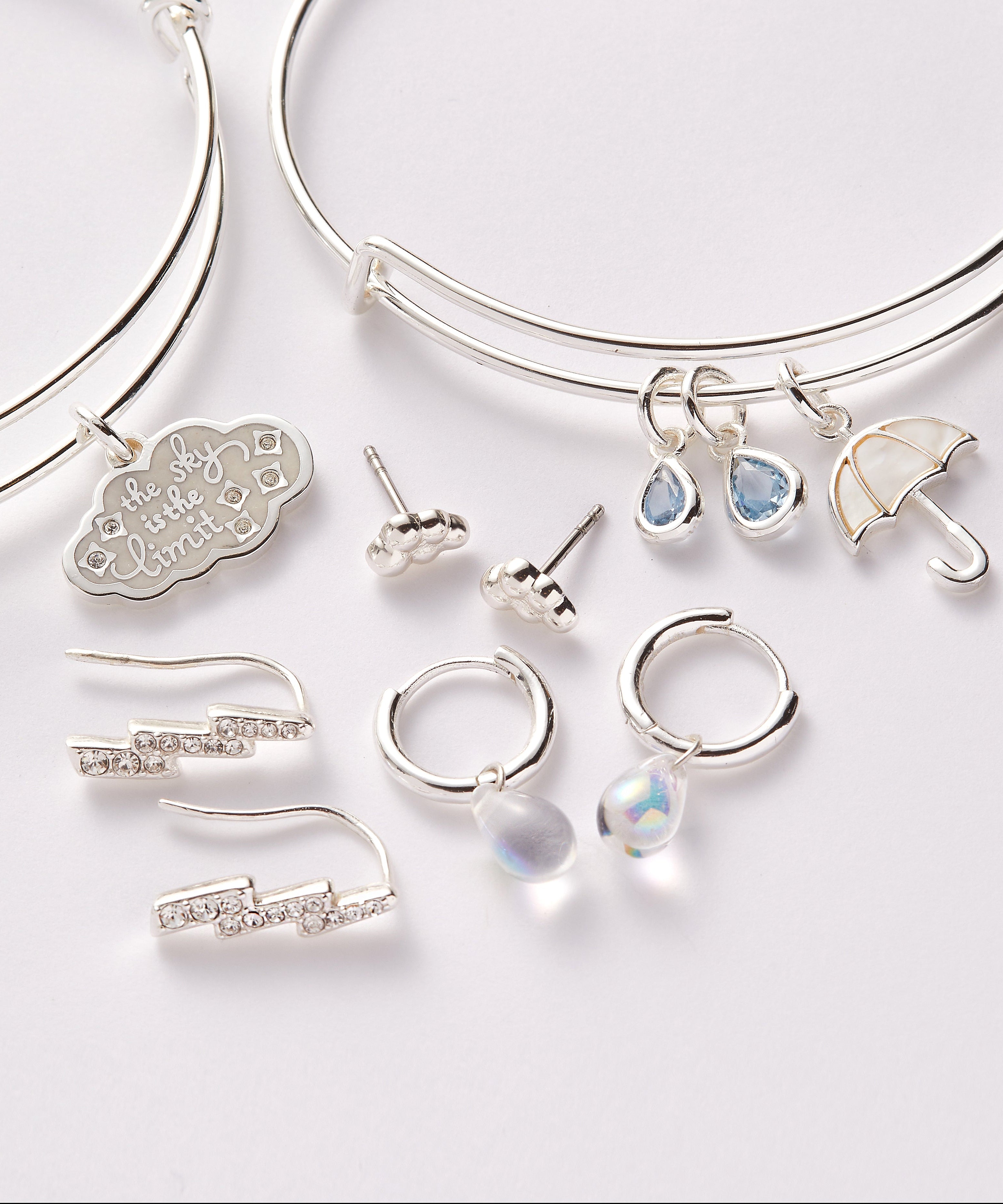 Mother of Pearl Umbrella Bangle