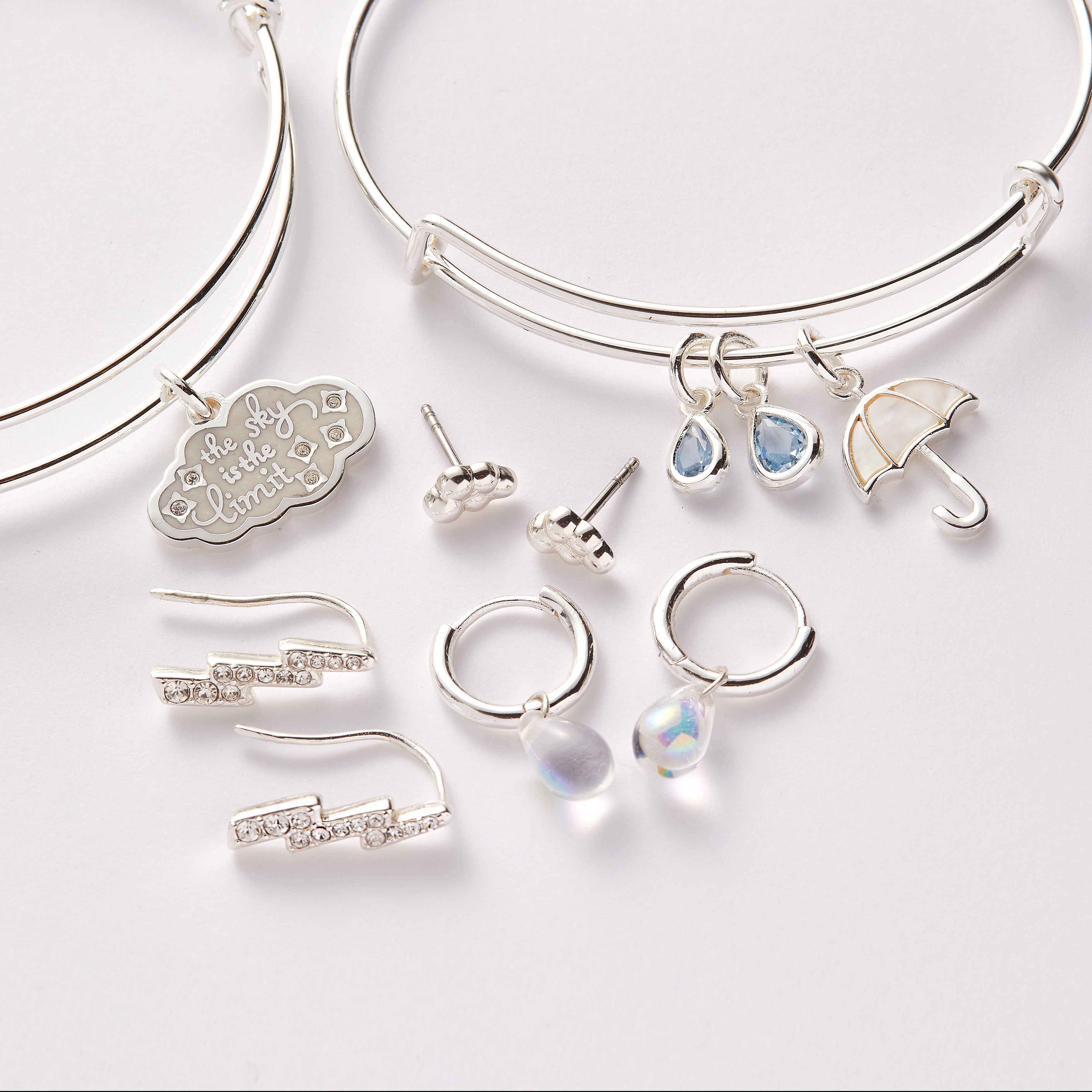 Mother of Pearl Umbrella Bangle