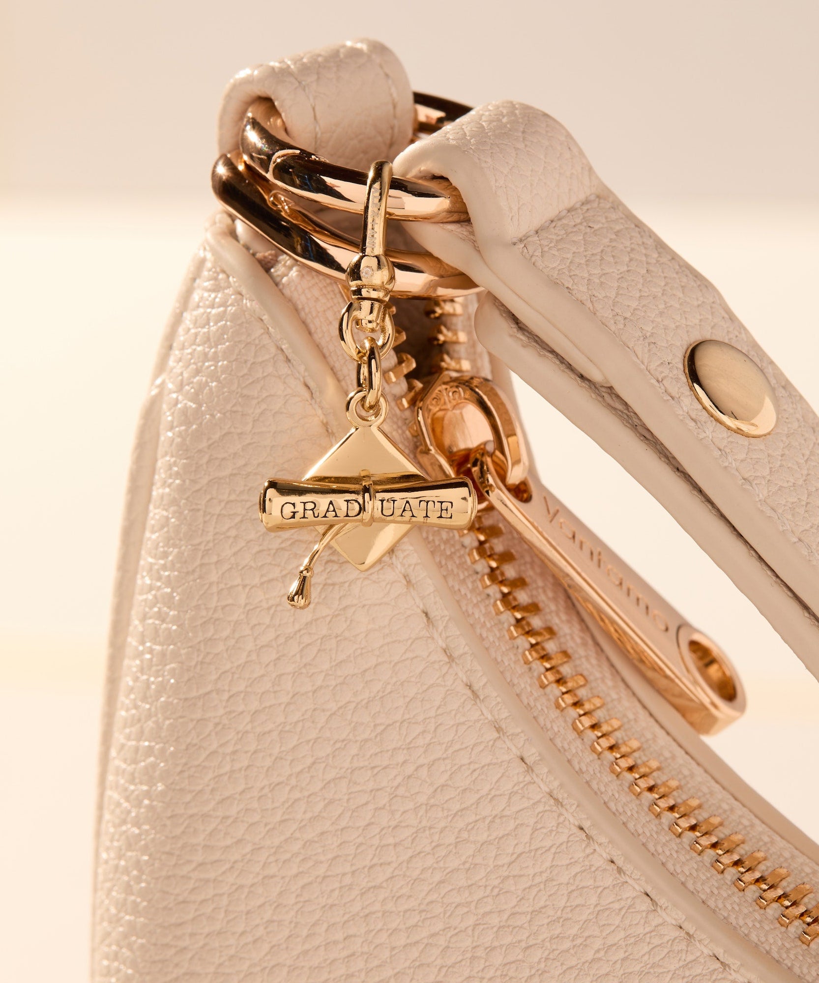 Graduation Cap Fob Clip Bag Charm