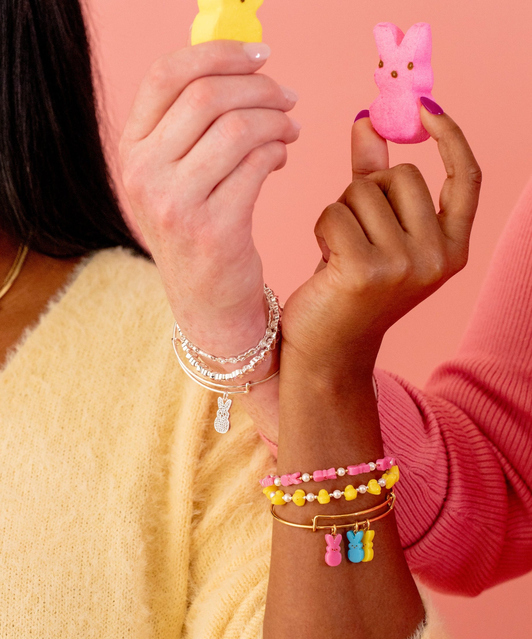PEEPS® Bunny Beaded Bangle