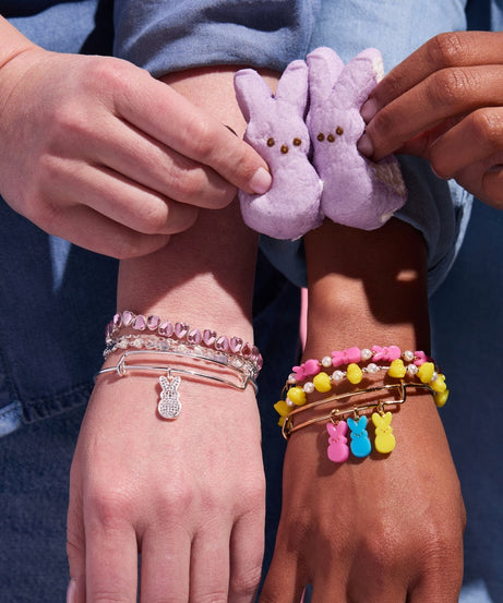 PEEPS® Bunny Multi-Charm Bangle