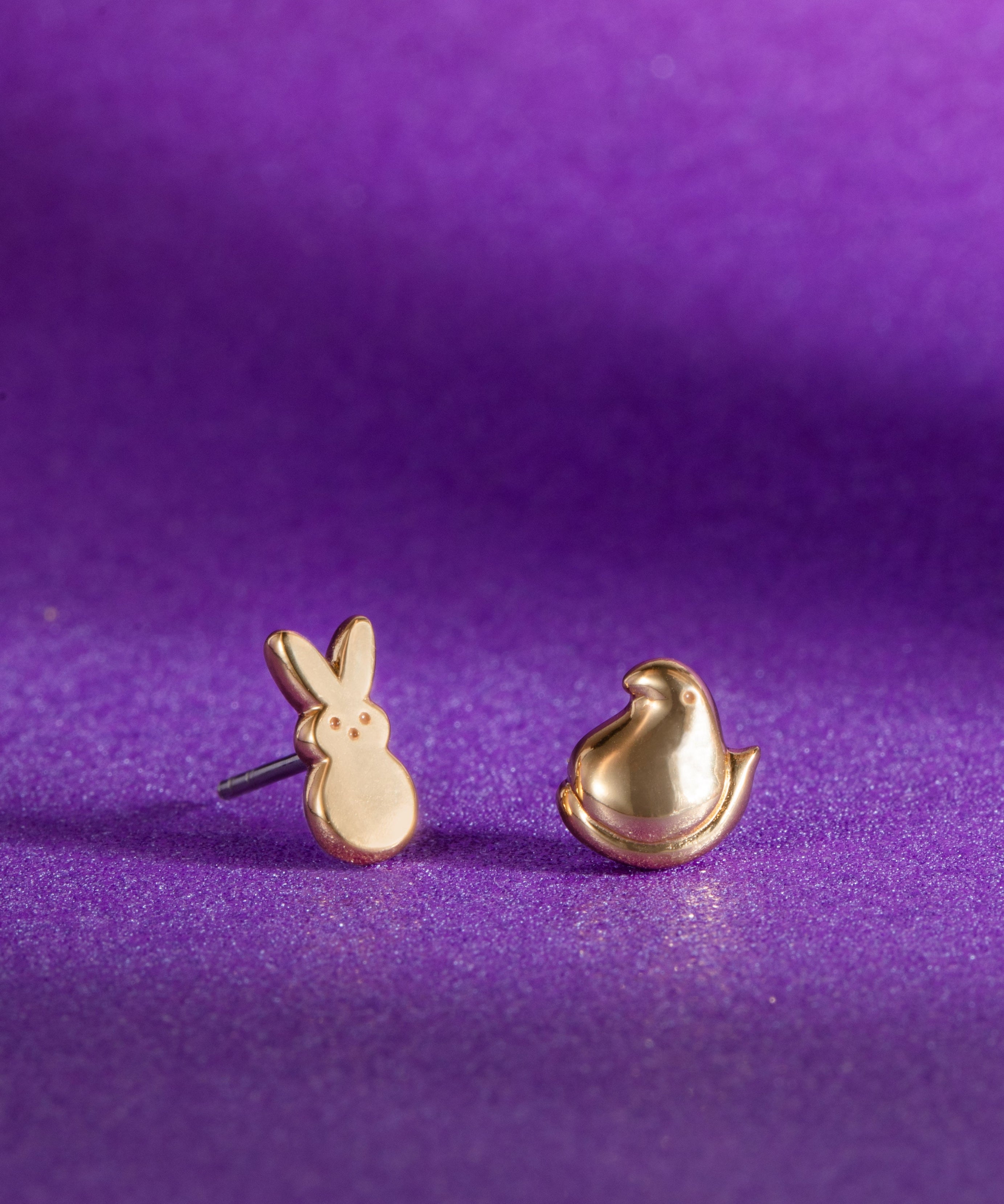 PEEPS® Bunny and Chick Stud Earrings