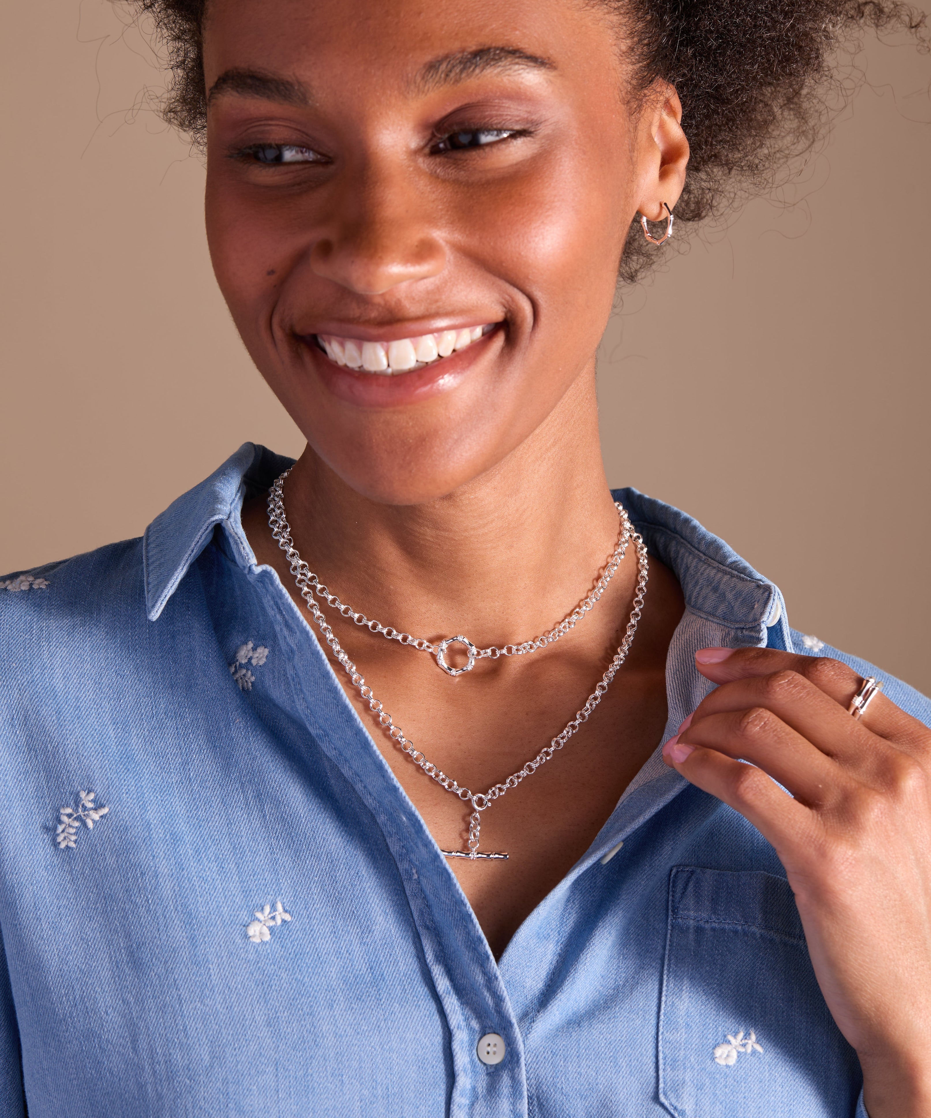 Bamboo Convertible Necklace or Bracelet