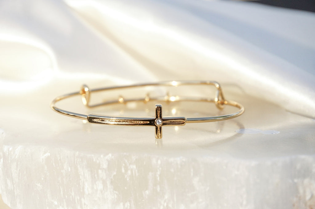 Cross Inline Bangle