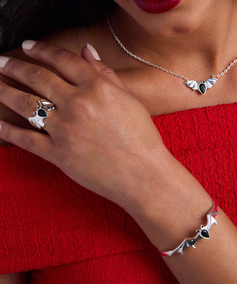 Crystal Bat Ring
