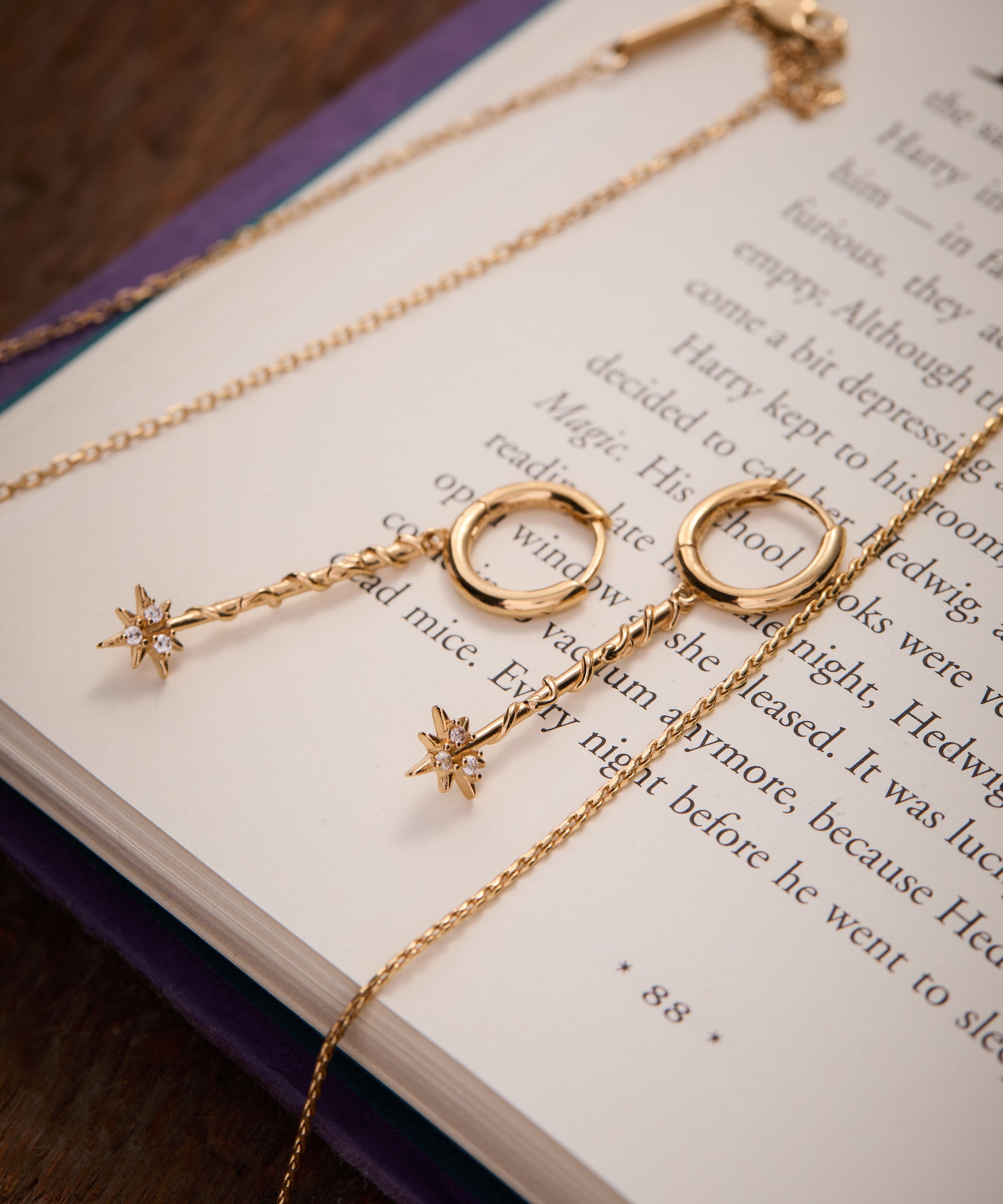 Harry Potter™ Hermione Wand Earrings