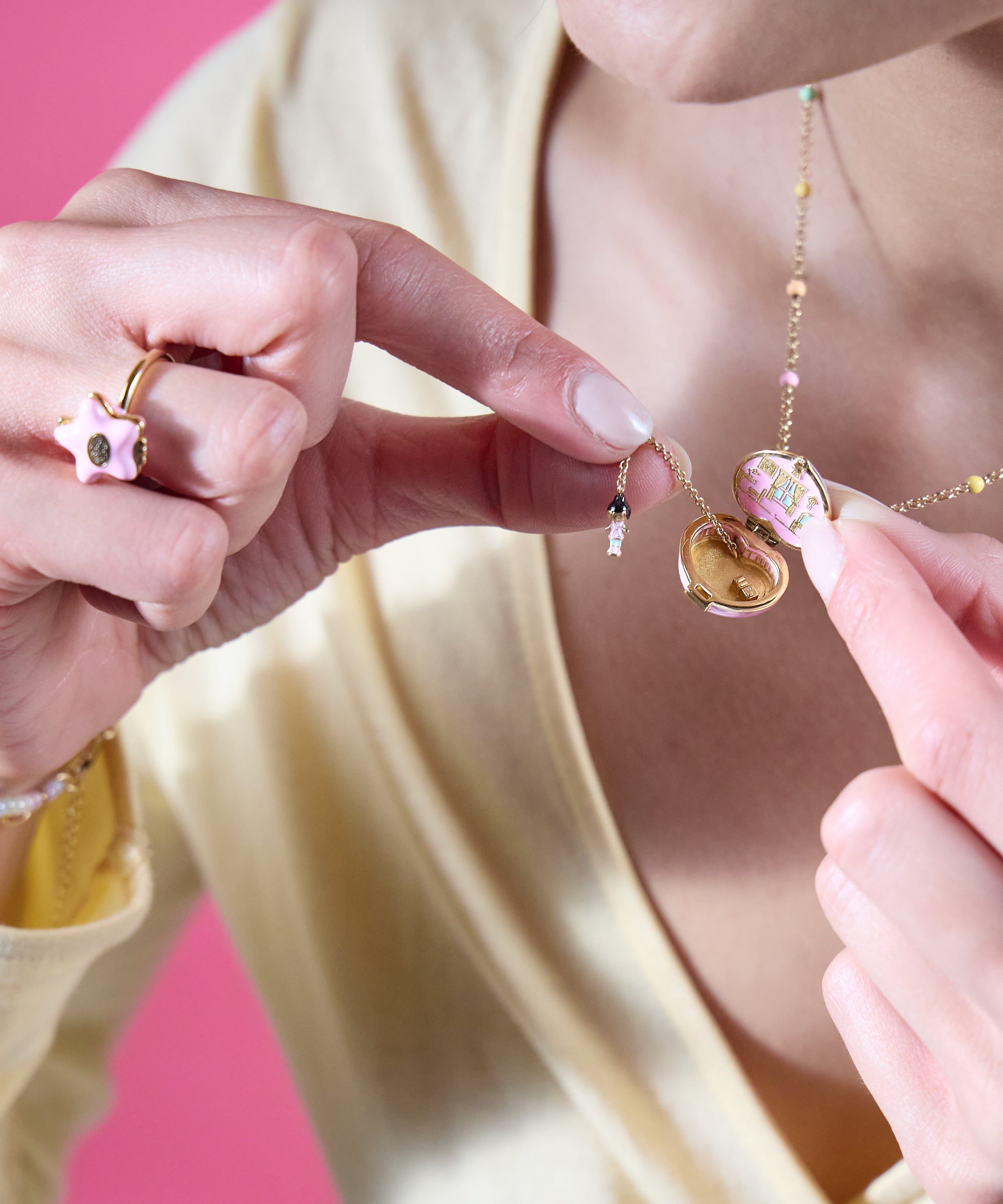 Polly Pocket™ House Locket Necklace