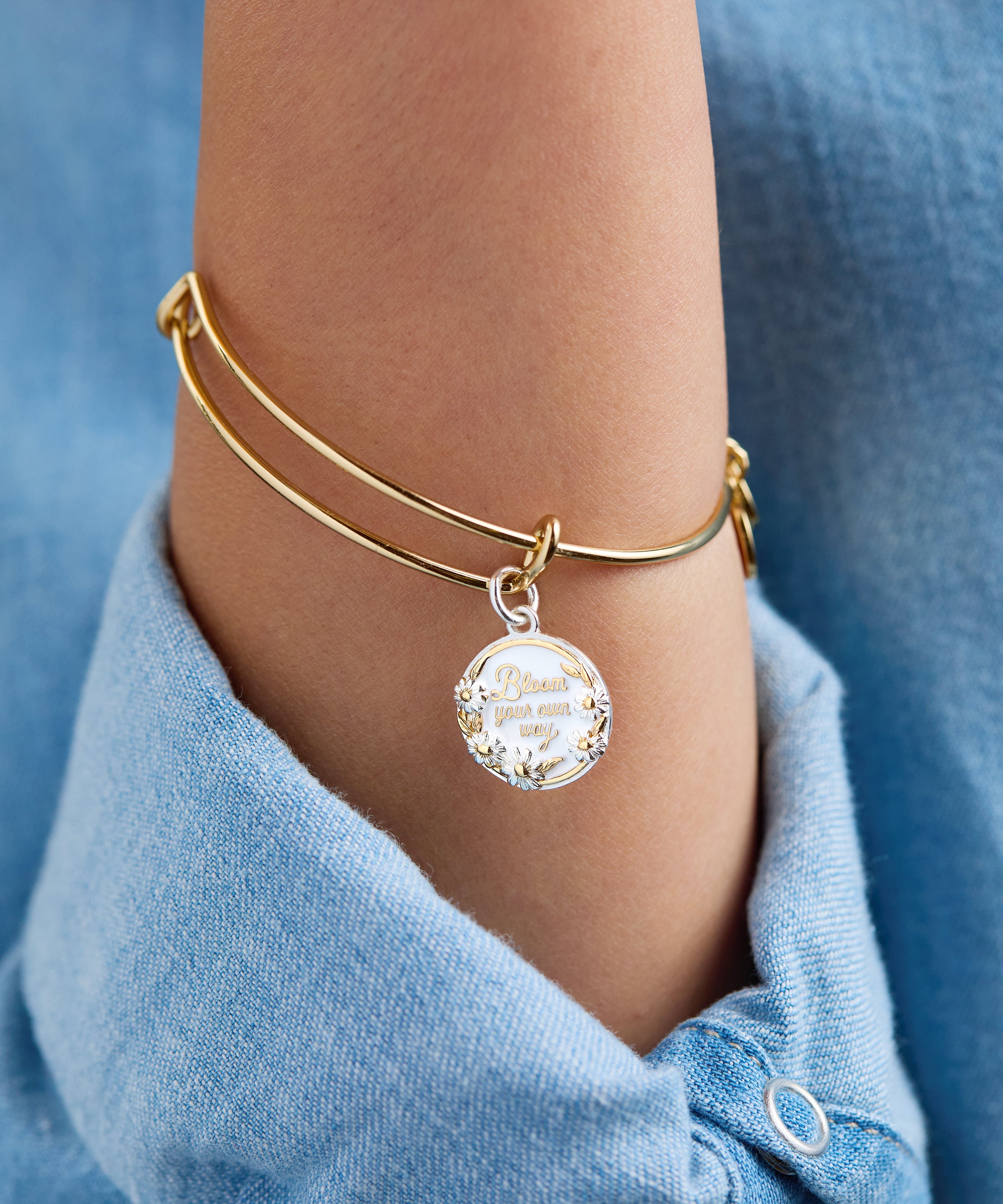 Bloom Your Own Way Bangle