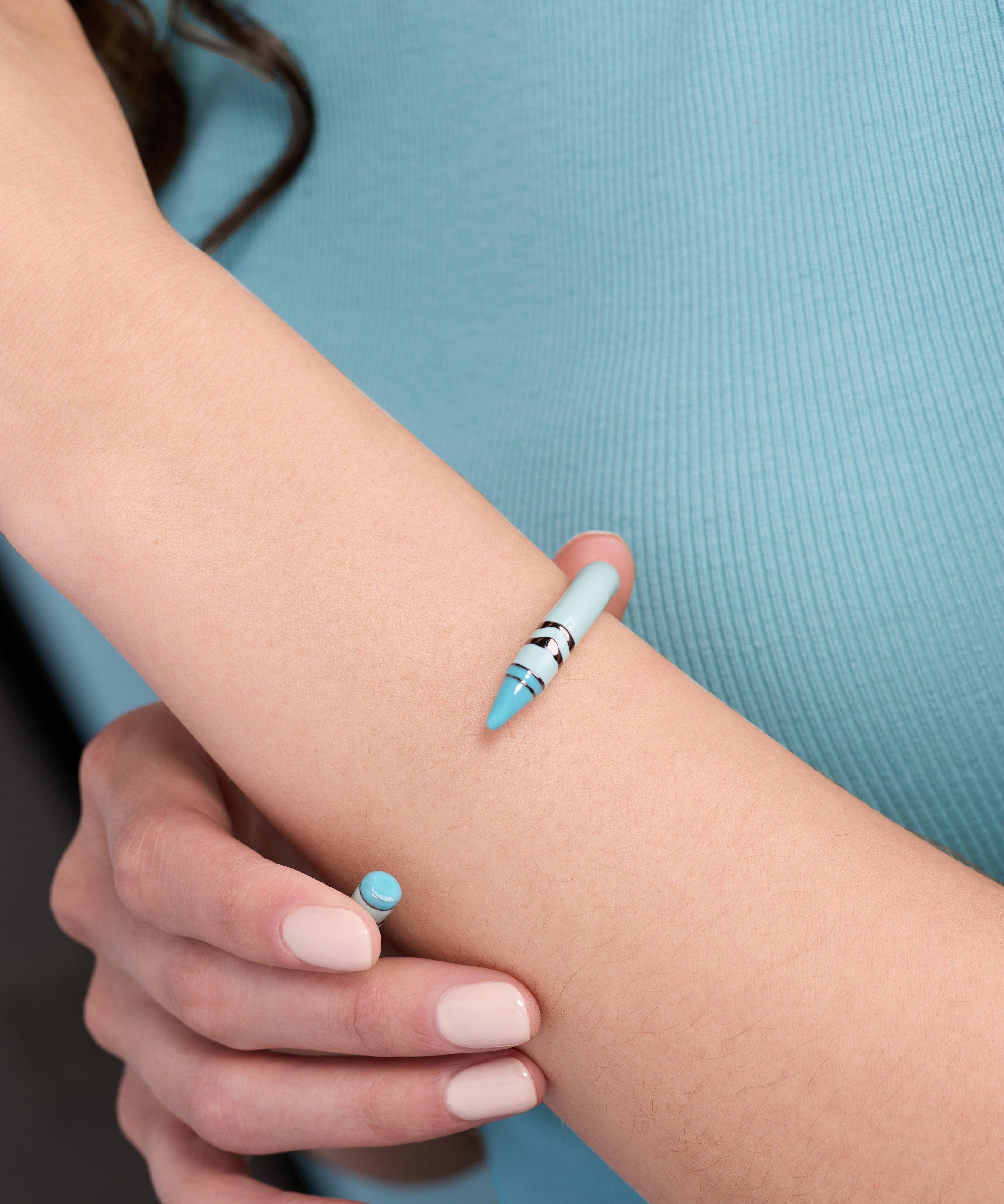 Crayola Robin's Egg Blue Crayon Cuff