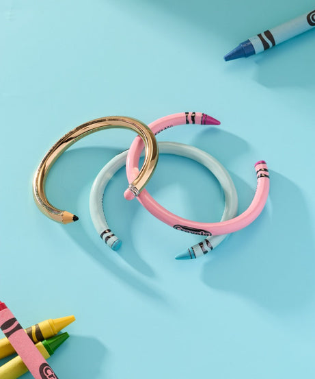 Crayola Tickle Me Pink Crayon Cuff