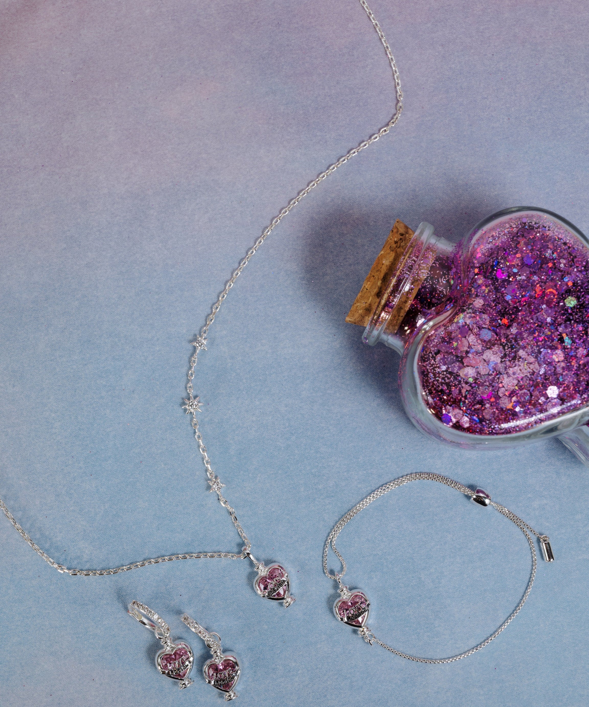 Harry Potter™ Love Potion Crystal Pull Chain Bracelet