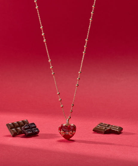 Box of Chocolate Locket Necklace