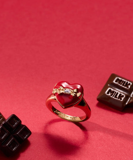 Box of Chocolate Locket Ring