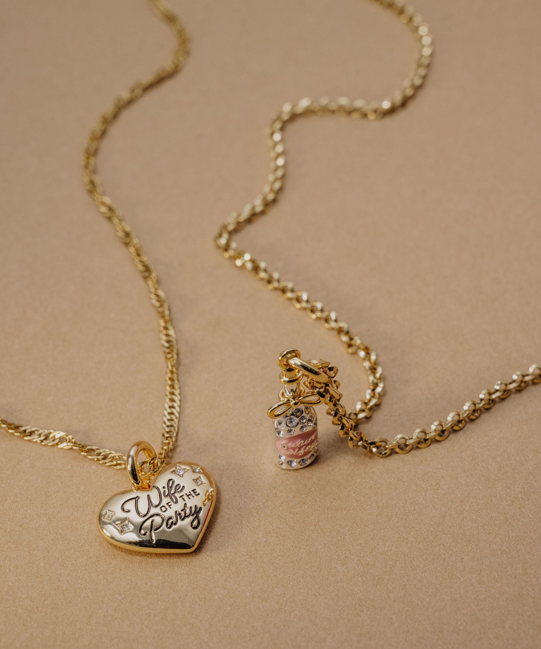 ‘Wife of the Party’ Heart Charm