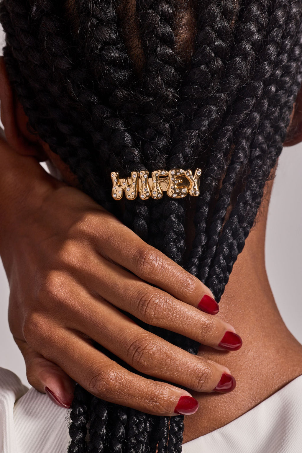 'Wifey' Bubble Hair Barrette