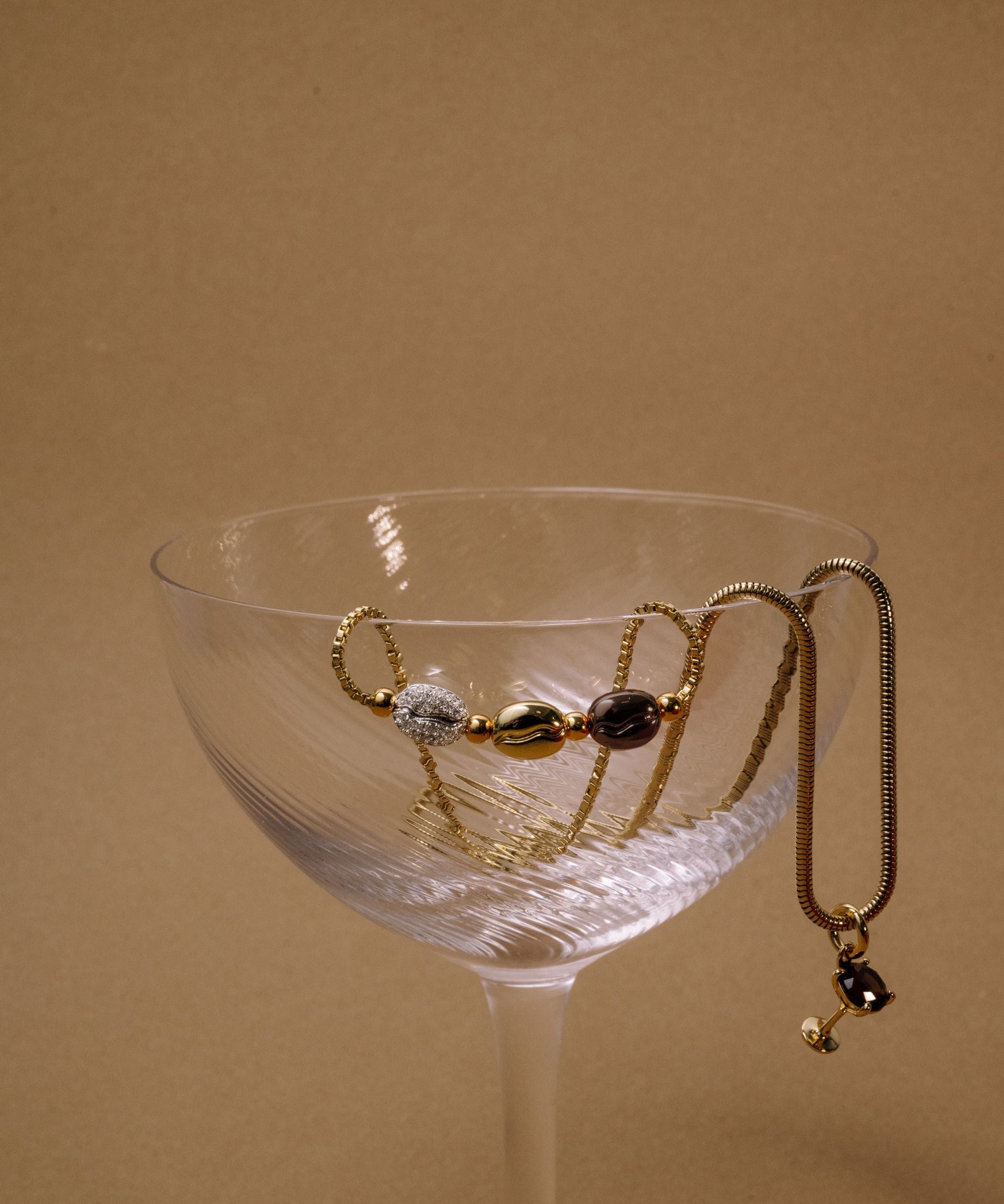 Coffee Bean Bolo Bracelet