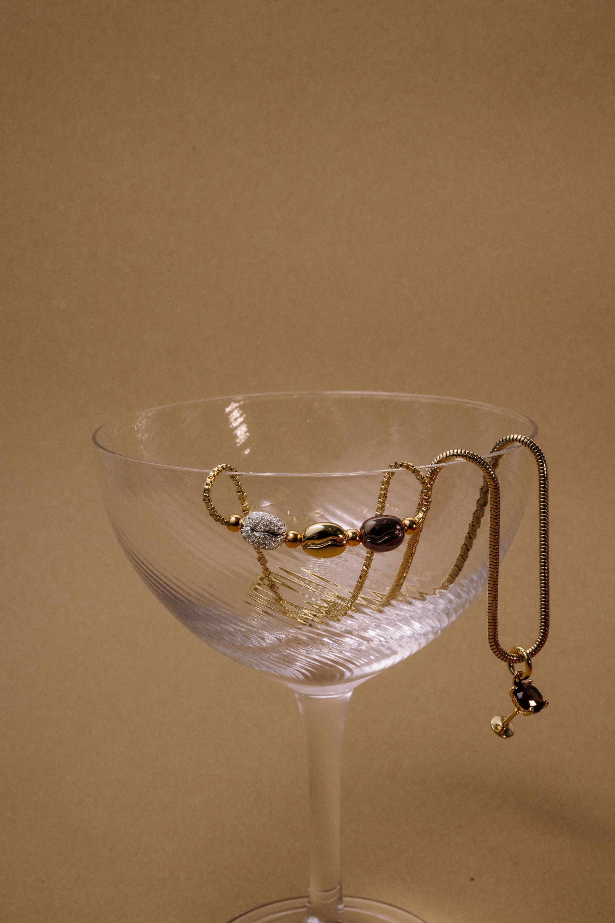 Coffee Bean Bolo Bracelet