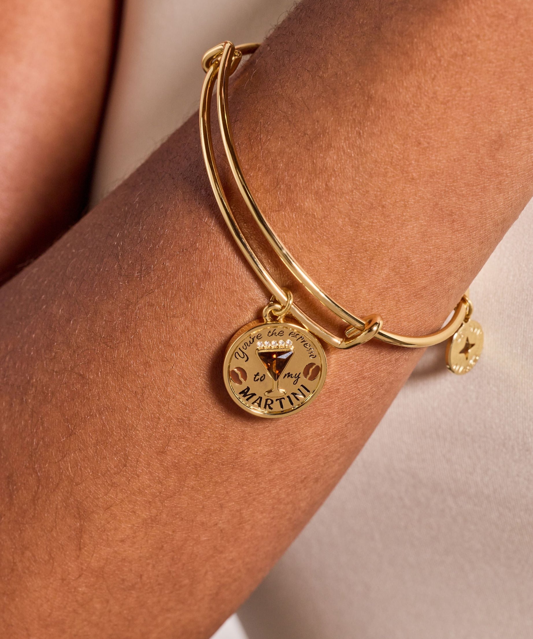 ‘You’re The Espresso To My Martini’ Charm Bangle