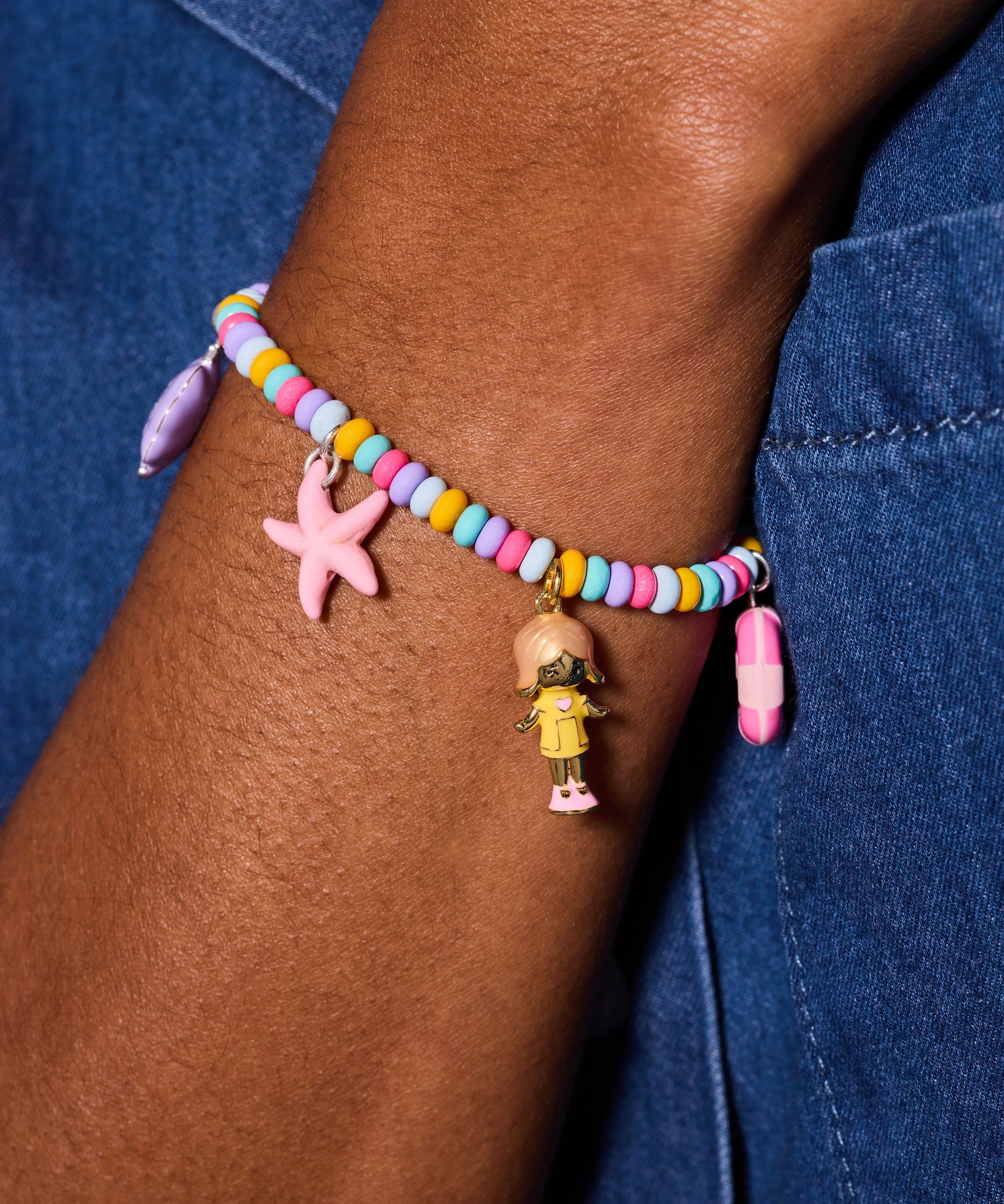 Polly Pocket™ Limited Edition Pool Party Stretch Charm Bracelet