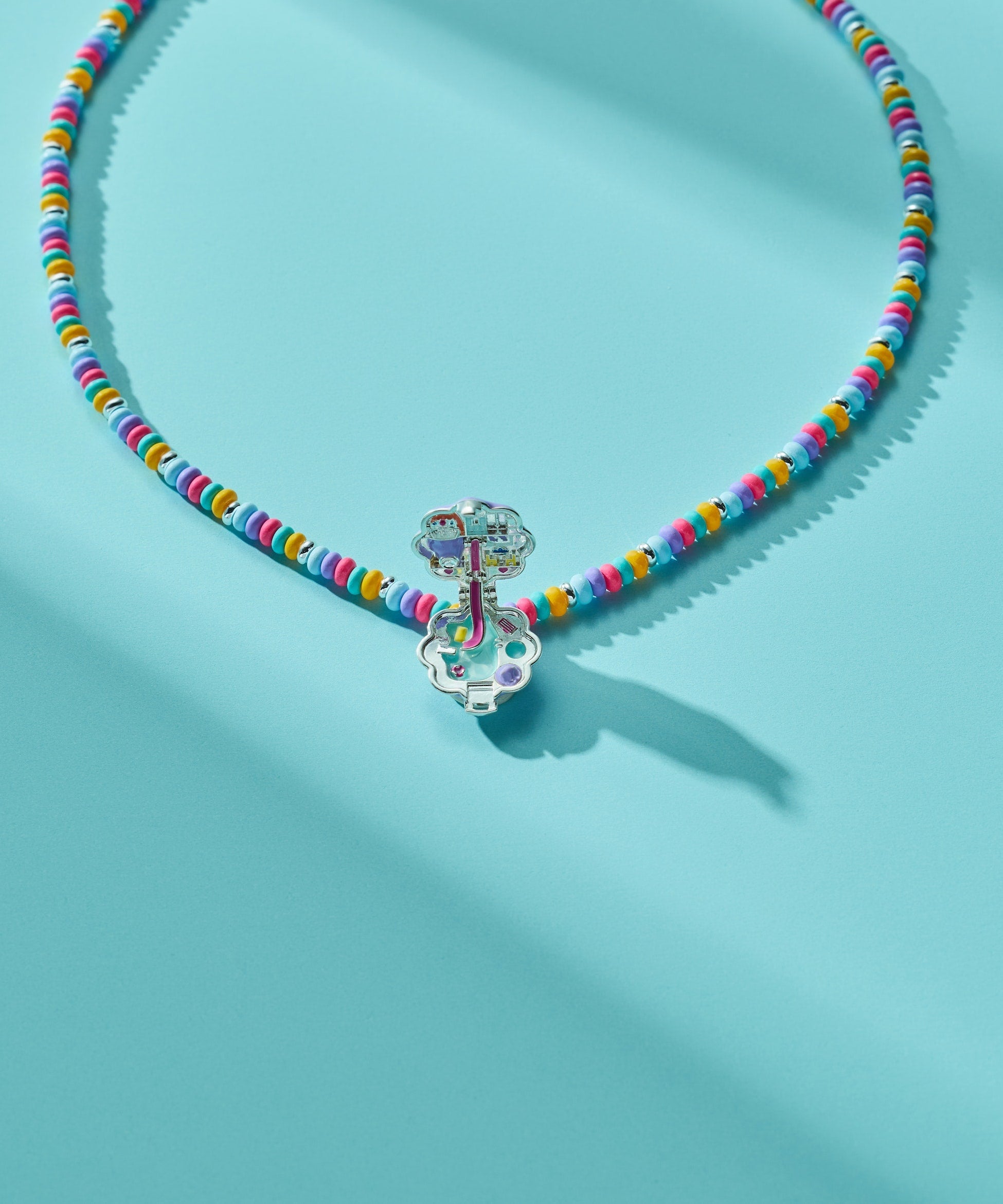 Polly Pocket™ Limited Edition Pool Party Beaded Locket Necklace