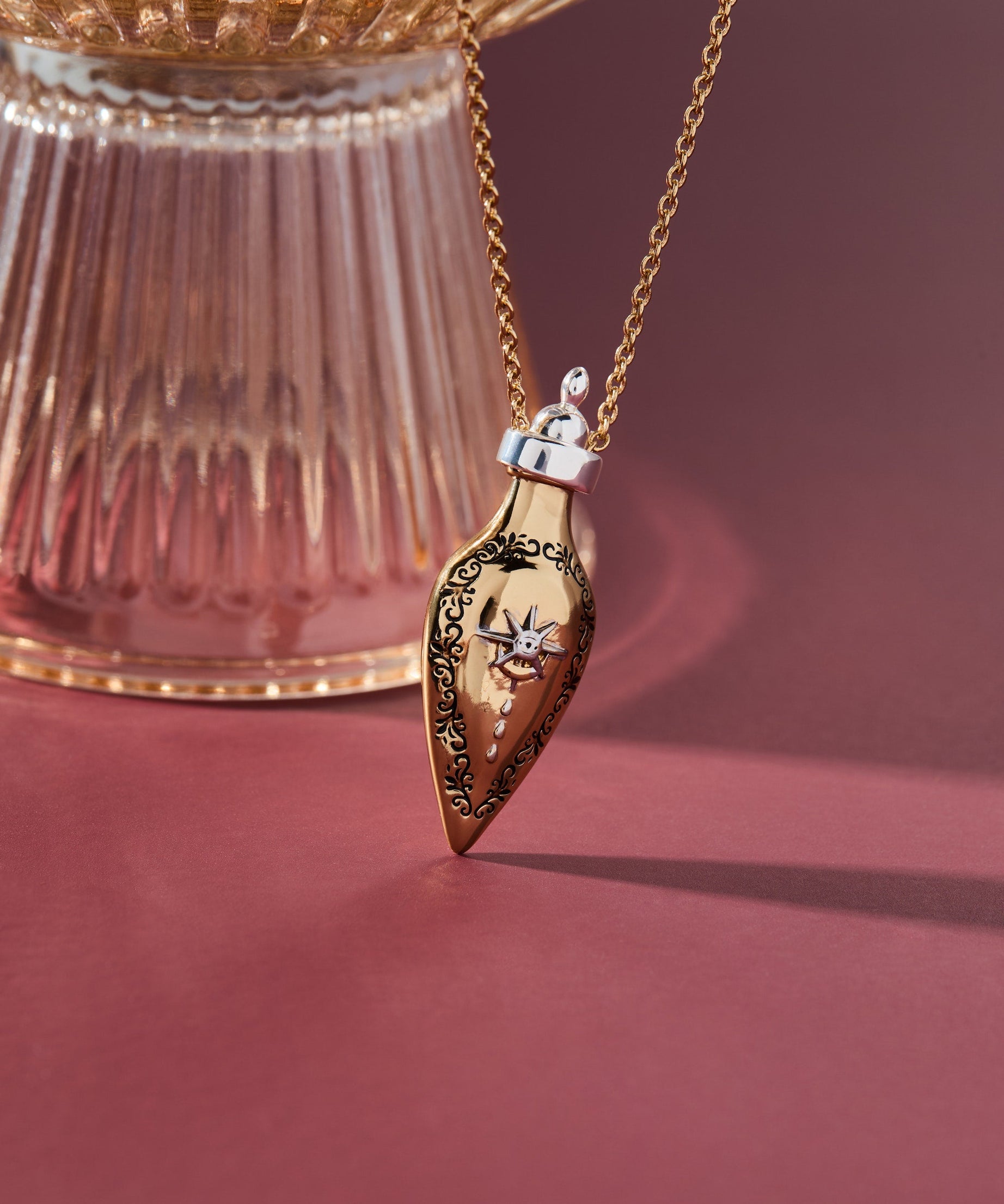 'Written in the Stars' Potion Bottle Slider Necklace