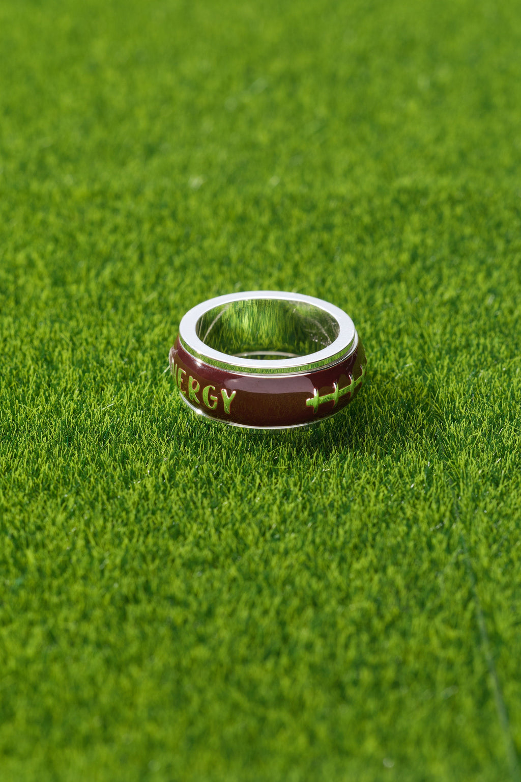 Football Fidget Ring