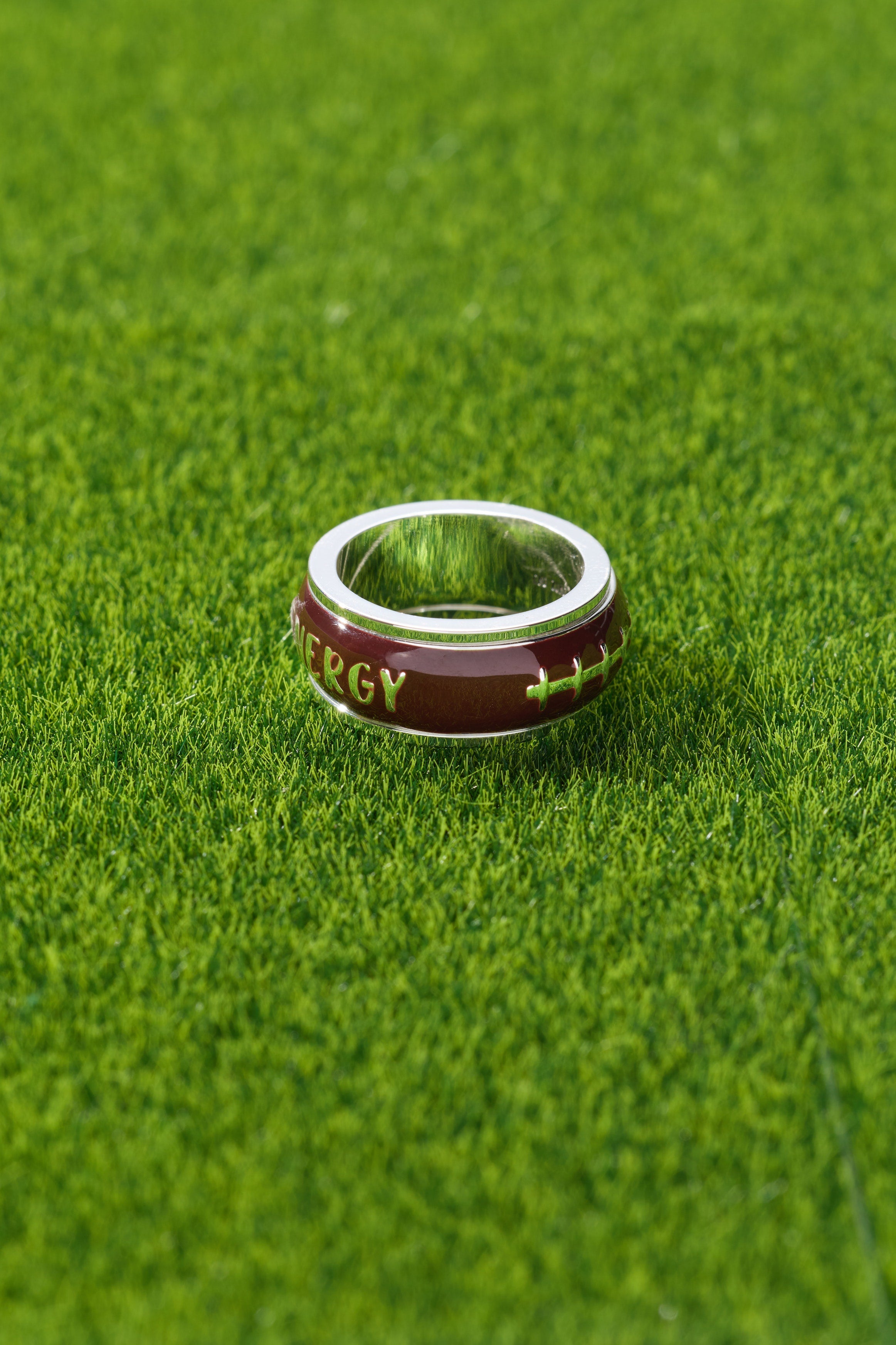 Football Fidget Ring