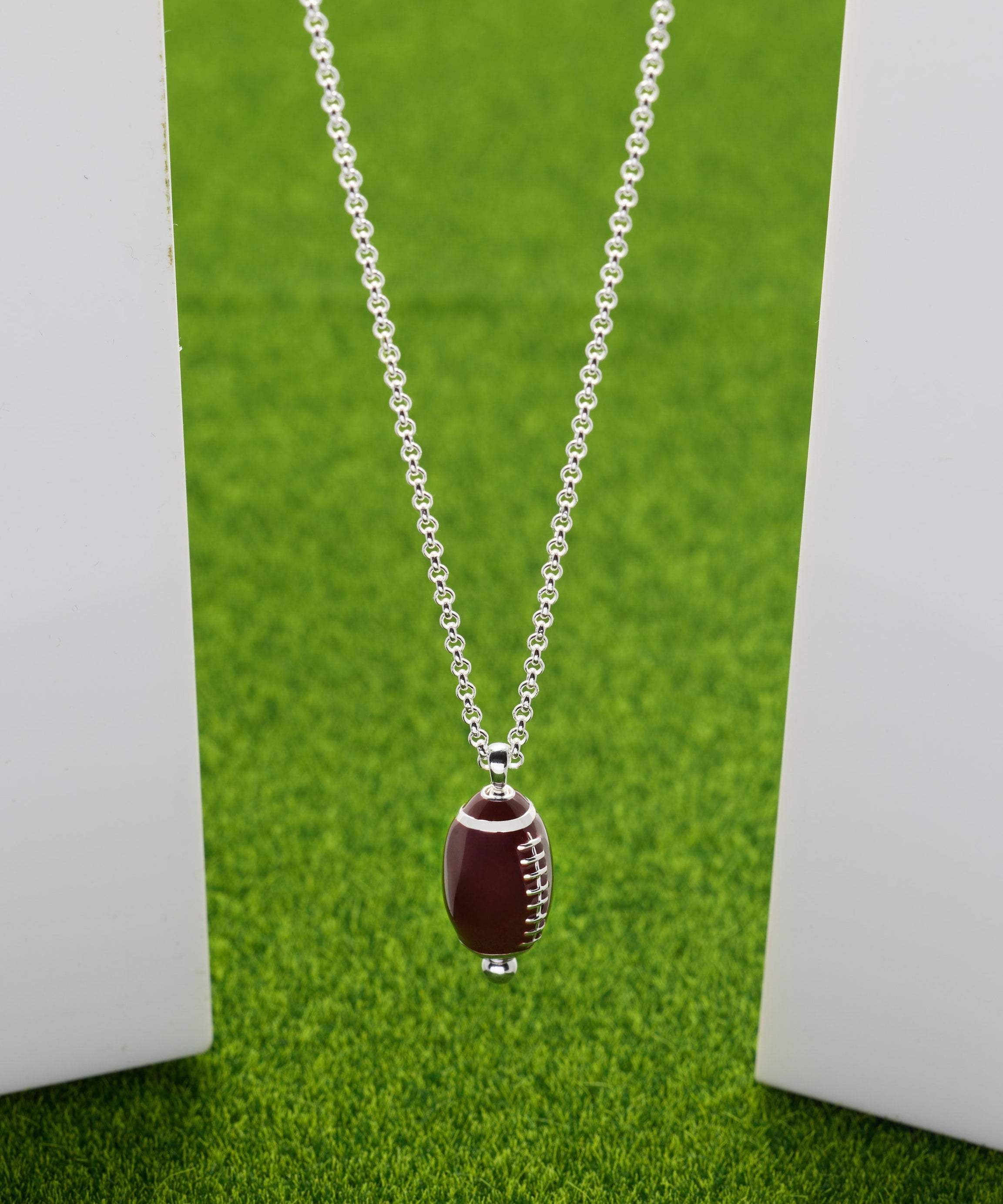 Football Spinner Pendant