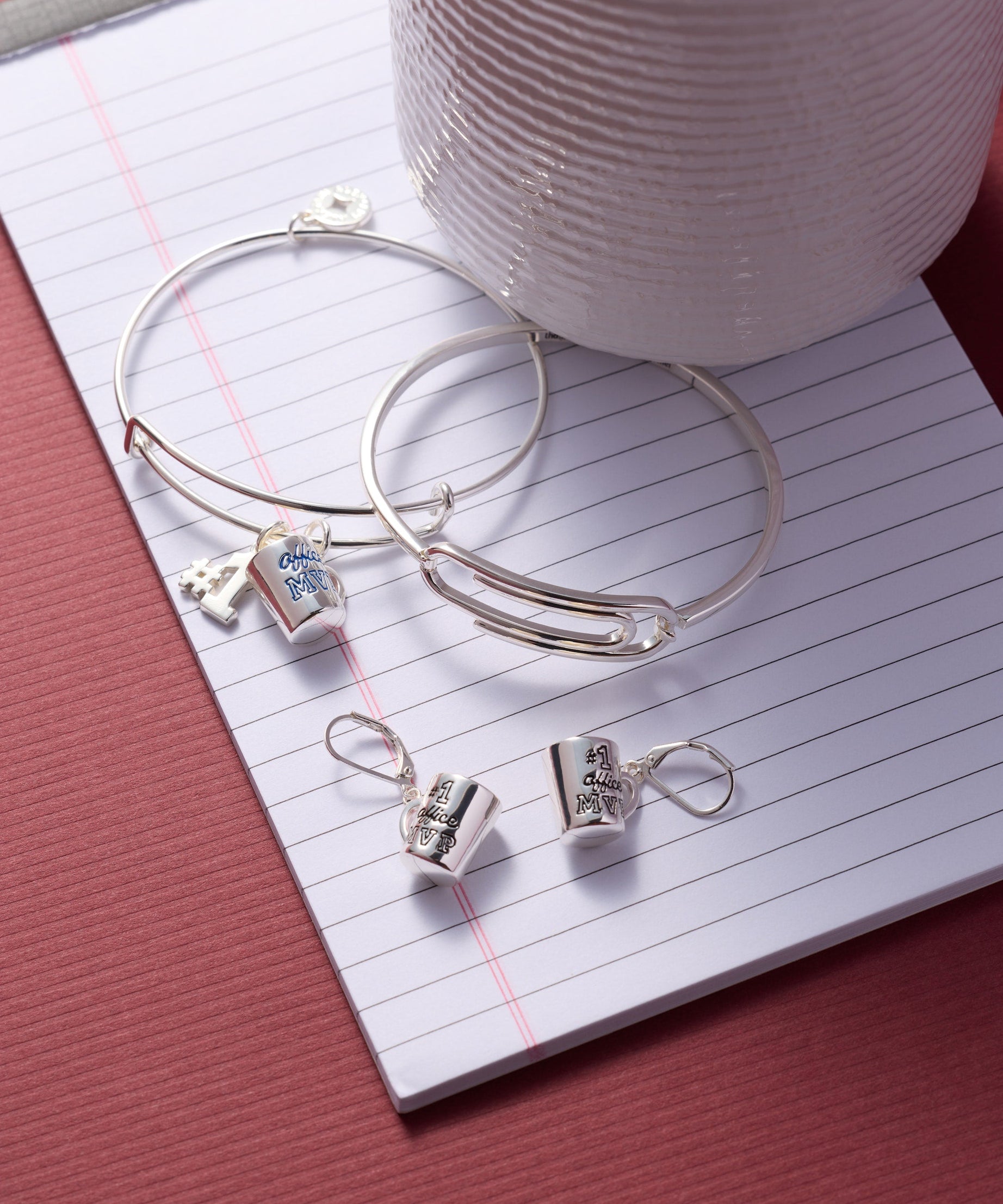 #1 'Office MVP' Mug Earrings