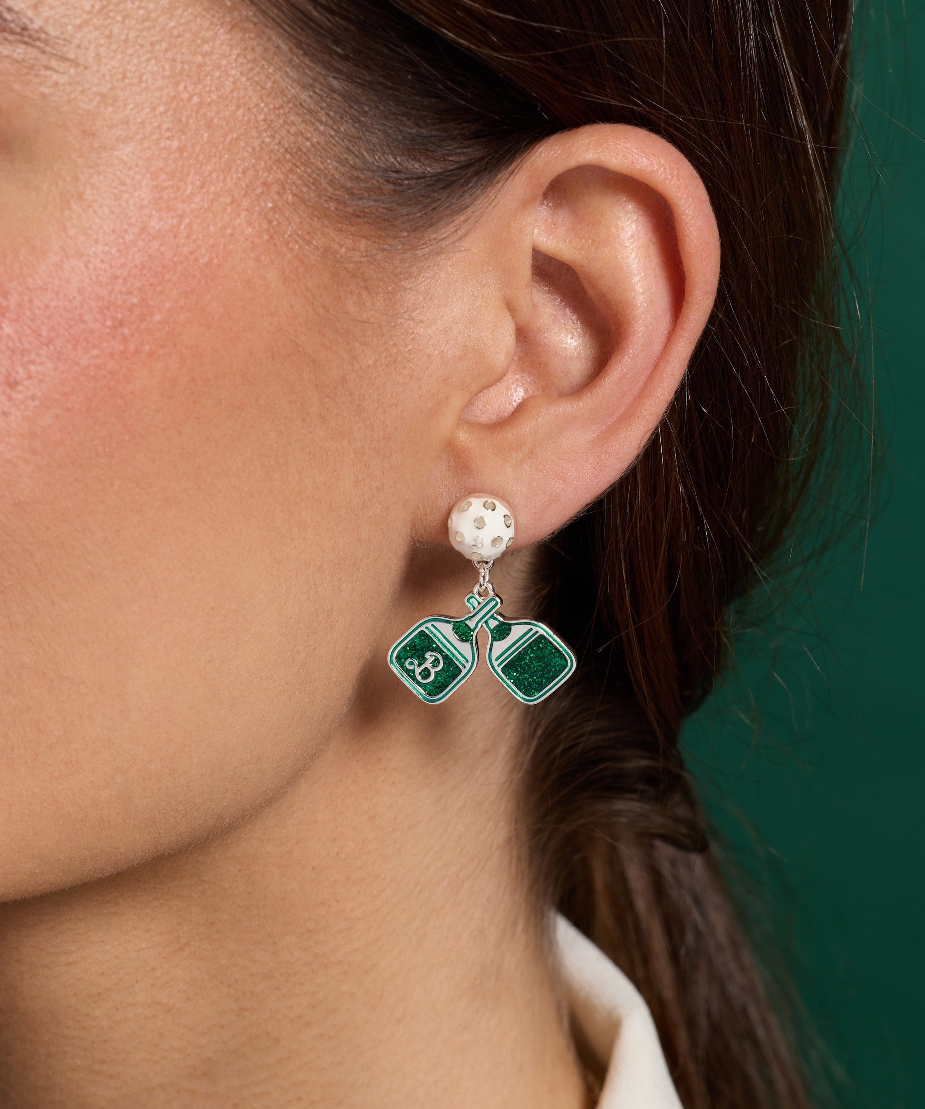 Barbie™ Pickleball Drop Earrings
