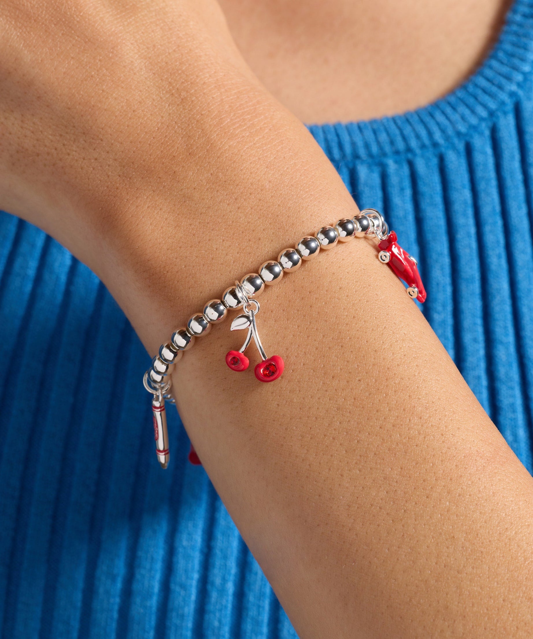 Crayola Fan Favorites Scarlet Charm Stretch Bracelet