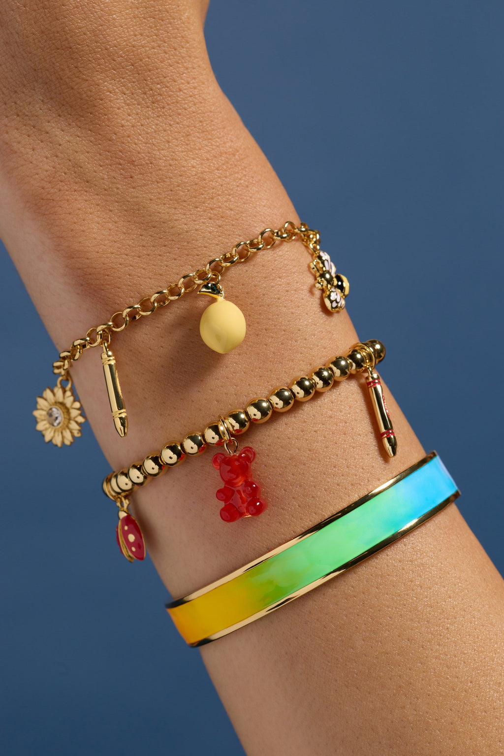 Crayola Fan Favorites Scarlet Charm Stretch Bracelet