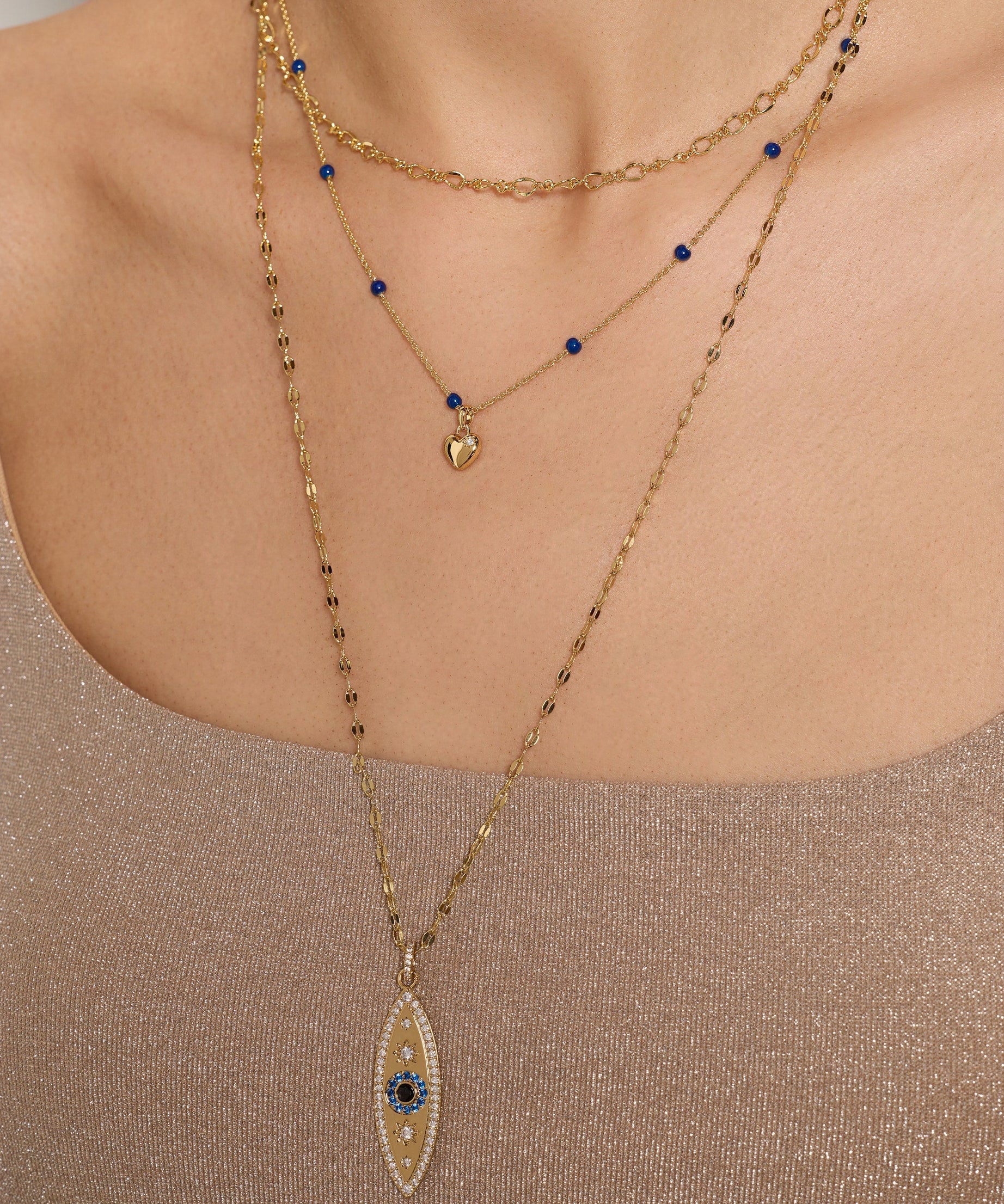 Festival Stranded™ Evil Eye Necklace